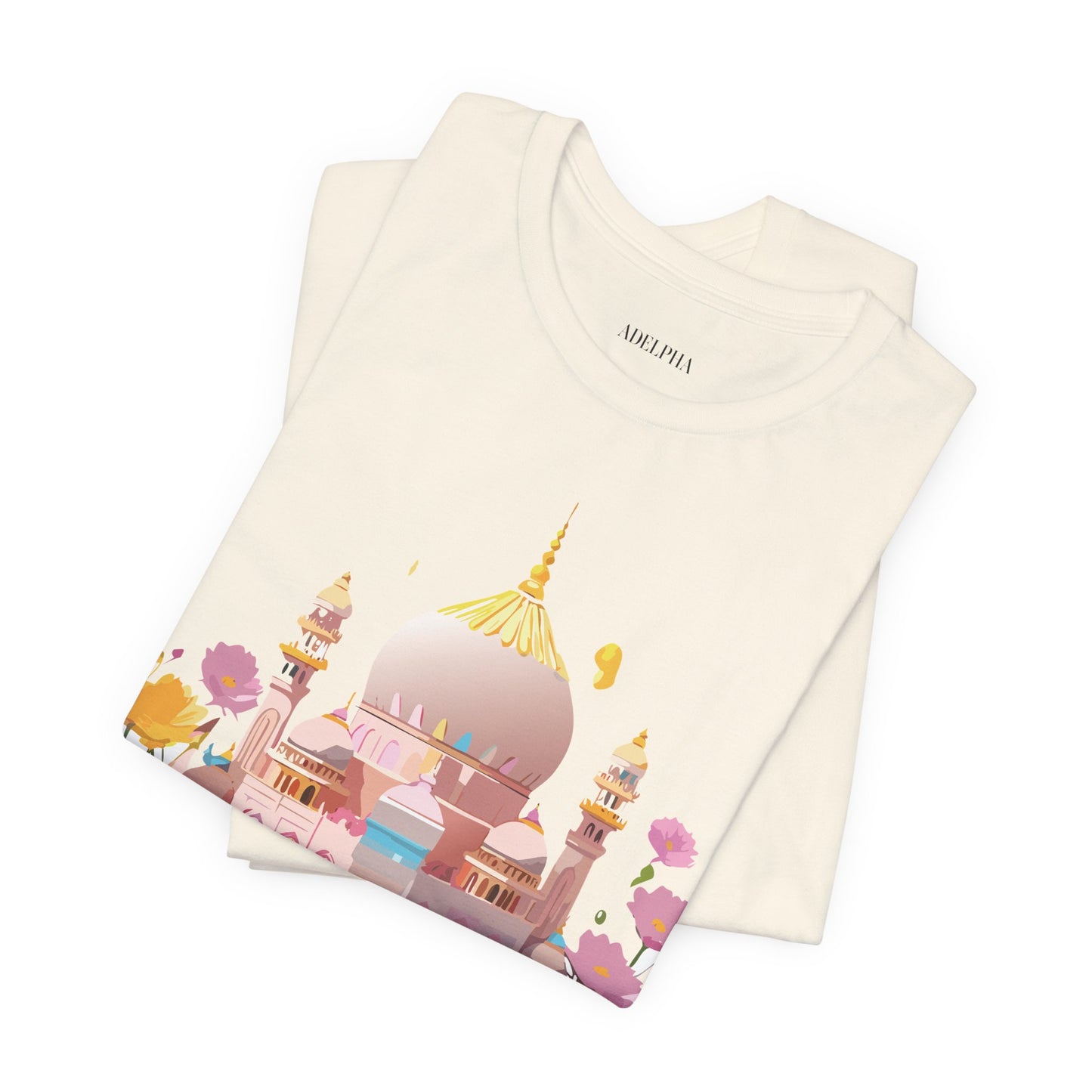 Natural Cotton Tee Shirt - Bukhara, Uzbekistan Printify