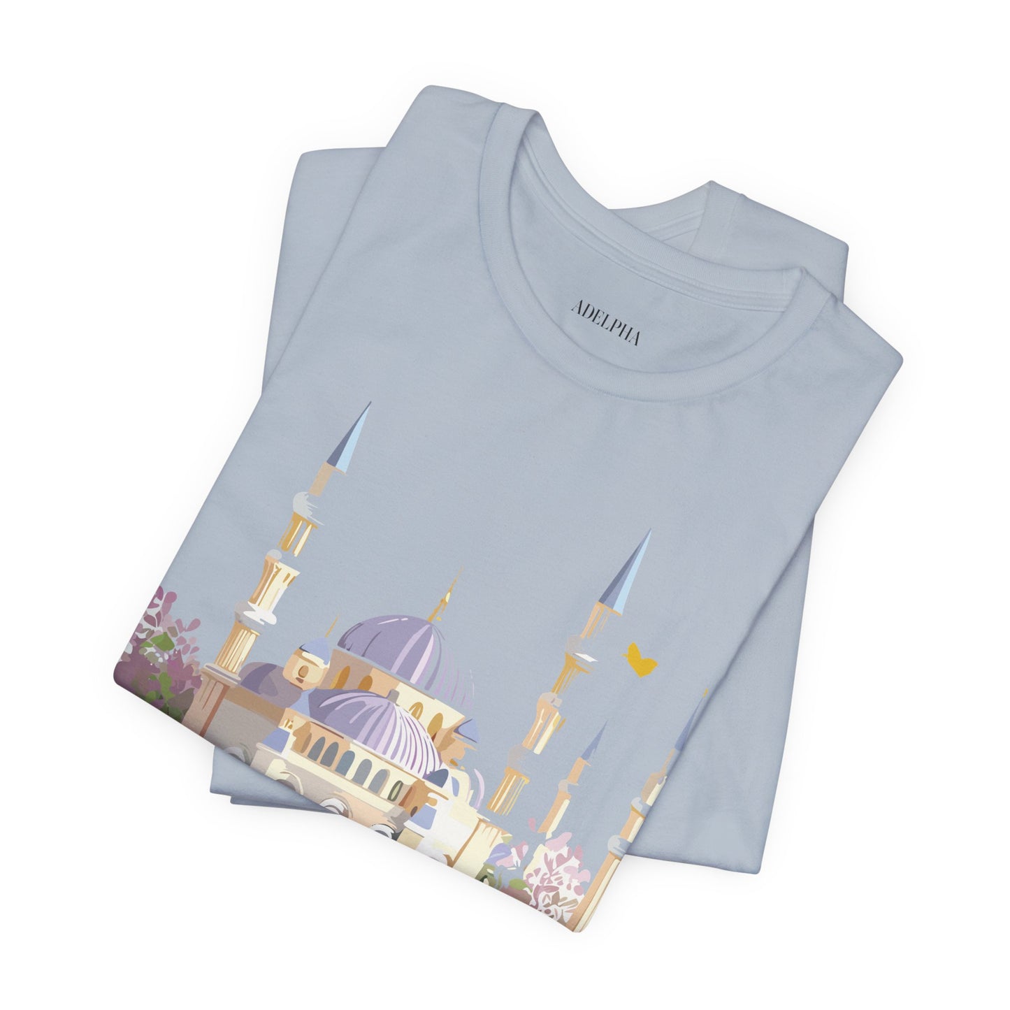 Natural Cotton Tee Shirt - Istanbul, Turkey Printify