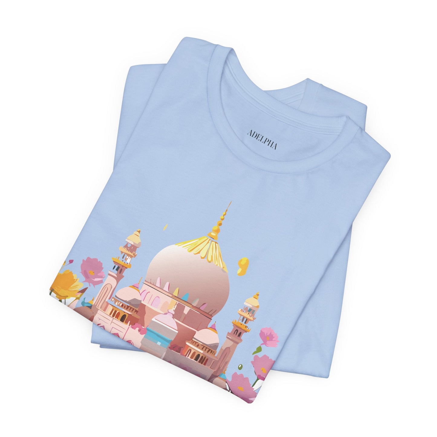 Natural Cotton Tee Shirt - Bukhara, Uzbekistan Printify