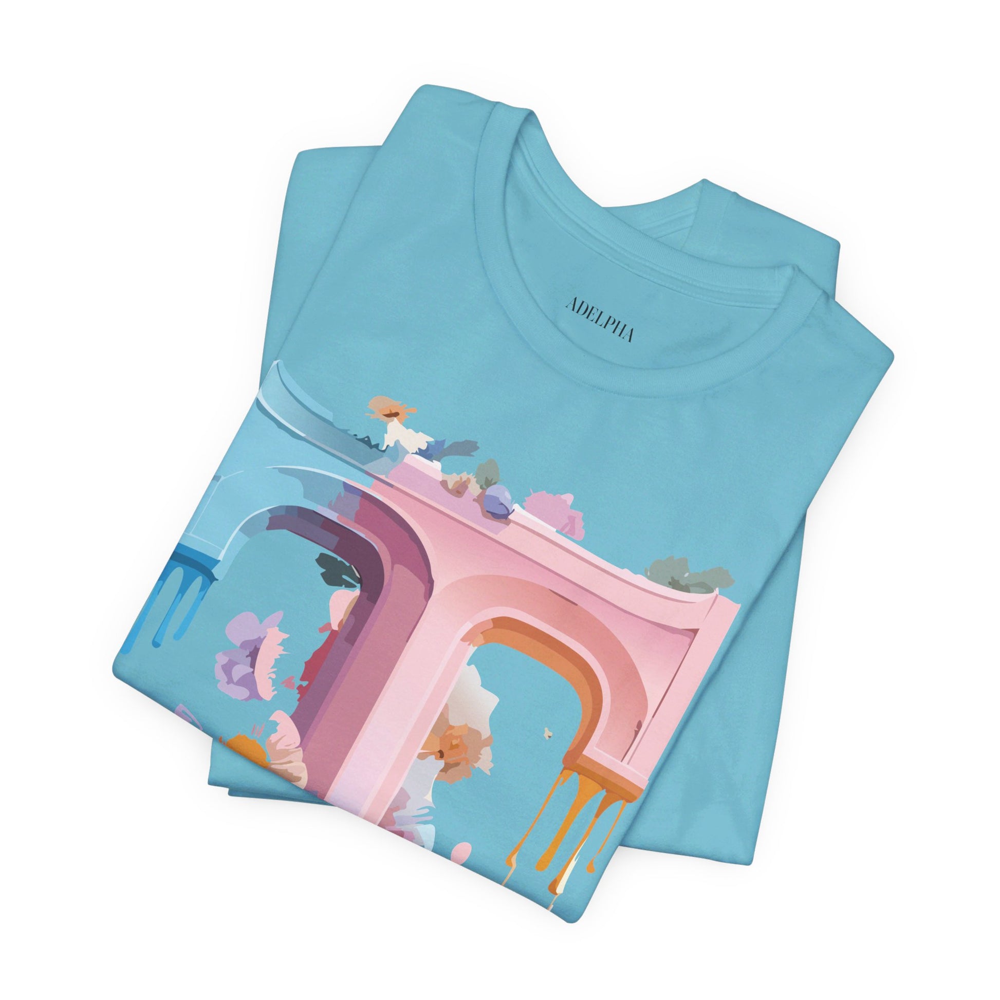 Natural Cotton Tee Shirt - Letters Collection - T Printify