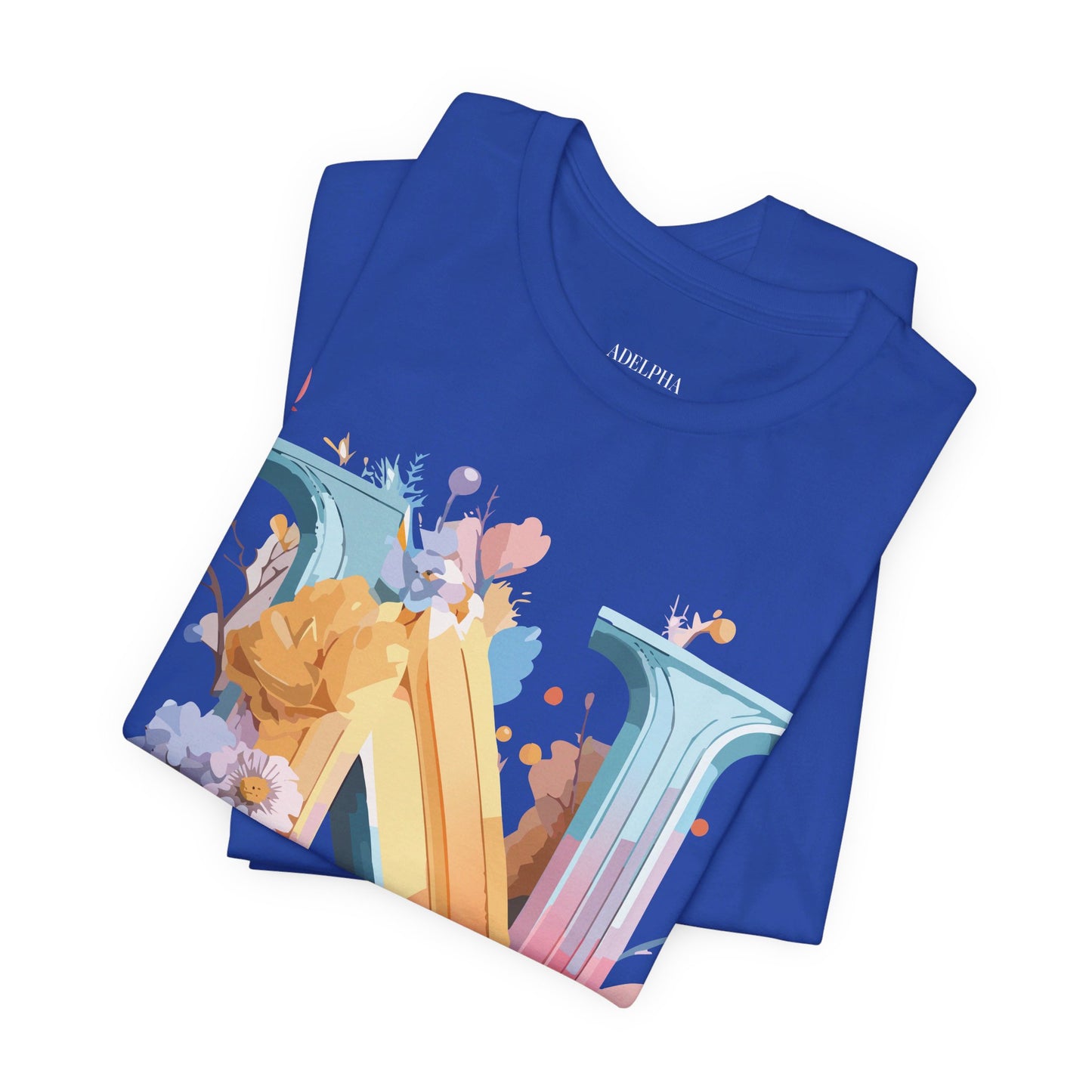 Natural Cotton Tee Shirt - Letters Collection - N Printify