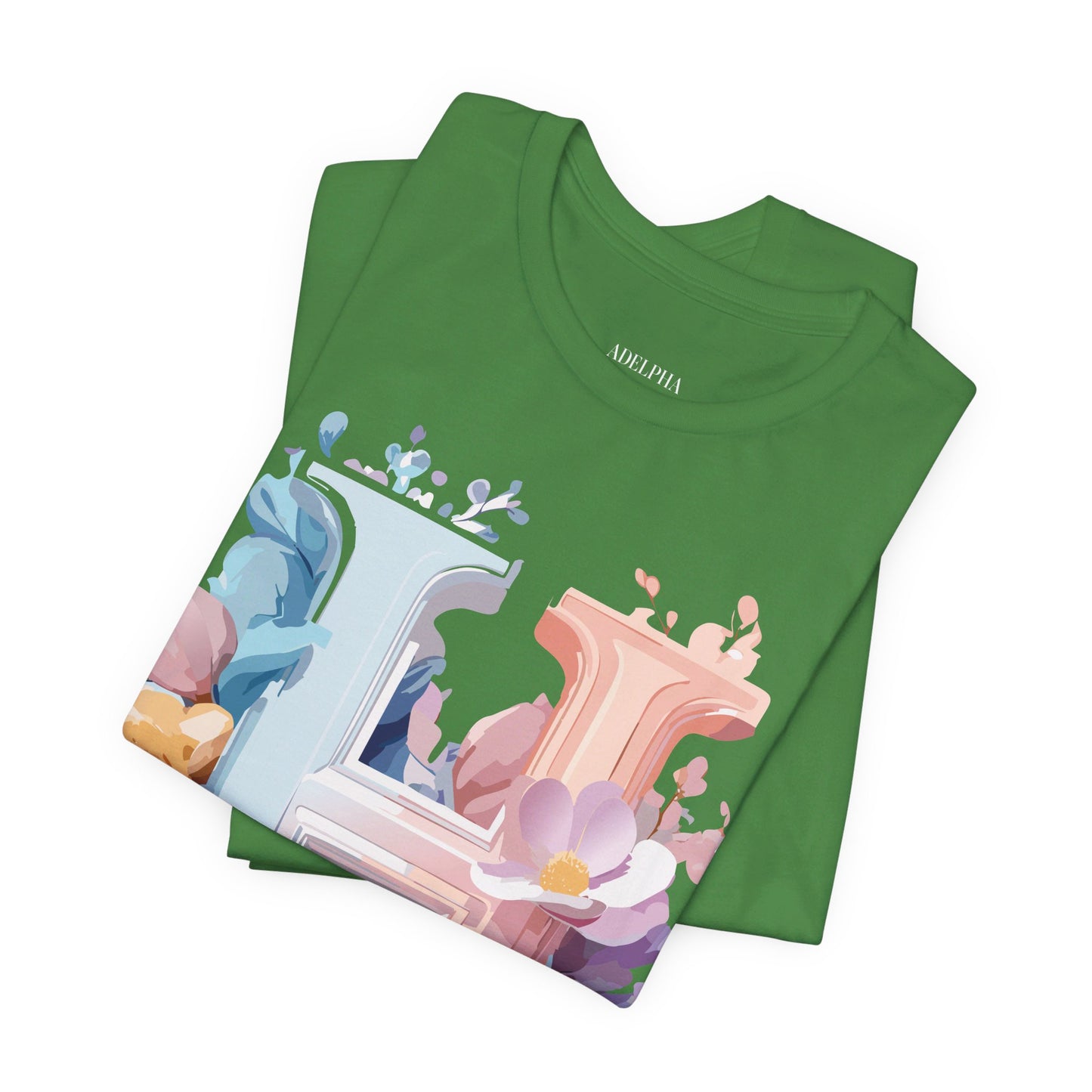 Natural Cotton Tee Shirt - Letters Collection - H Printify