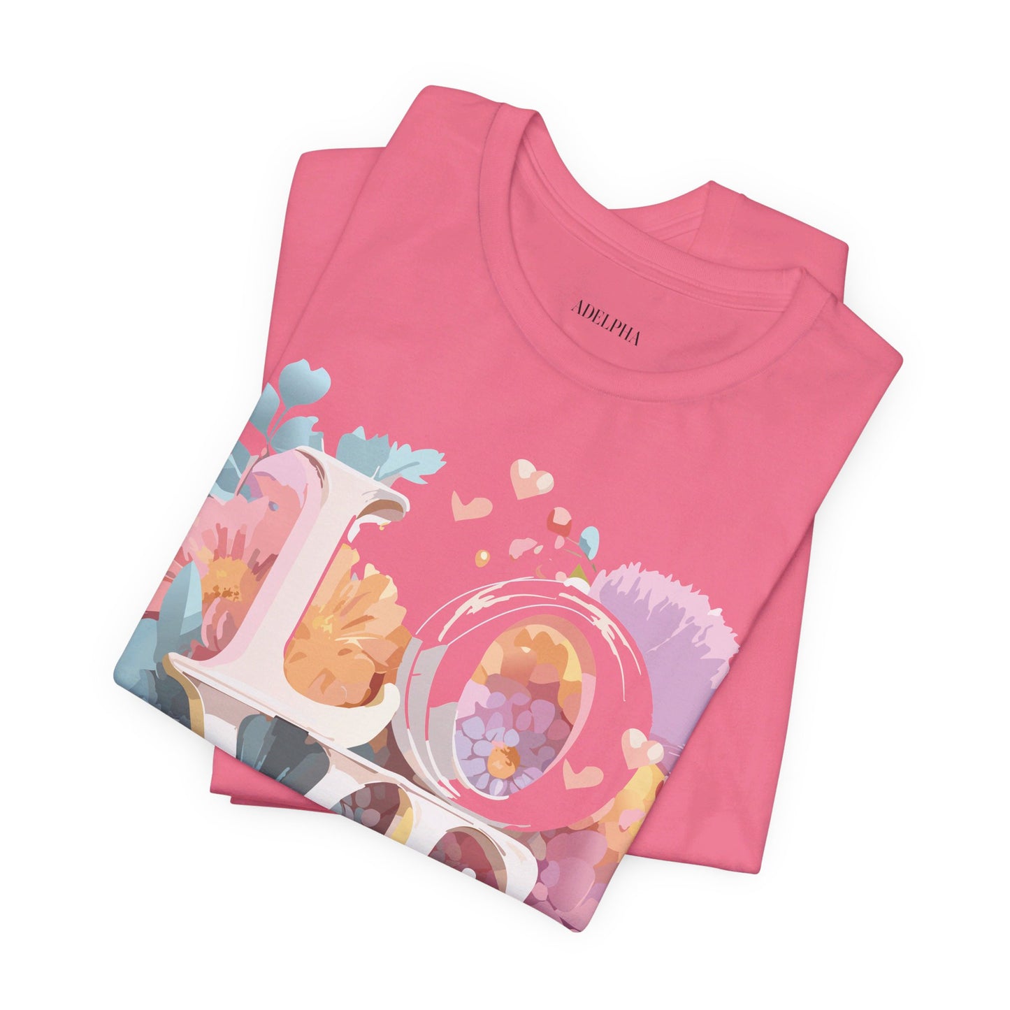Natural Cotton Tee Shirt - Love story Collection Printify