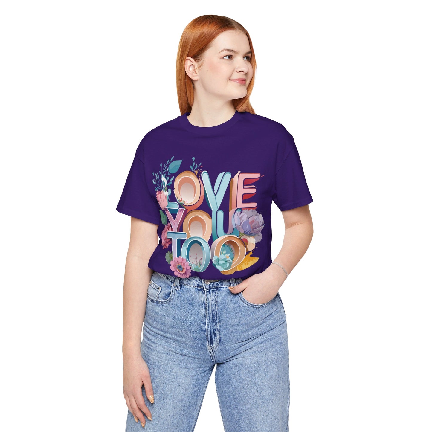 Natural Cotton Tee Shirt - Love Story Collection Printify
