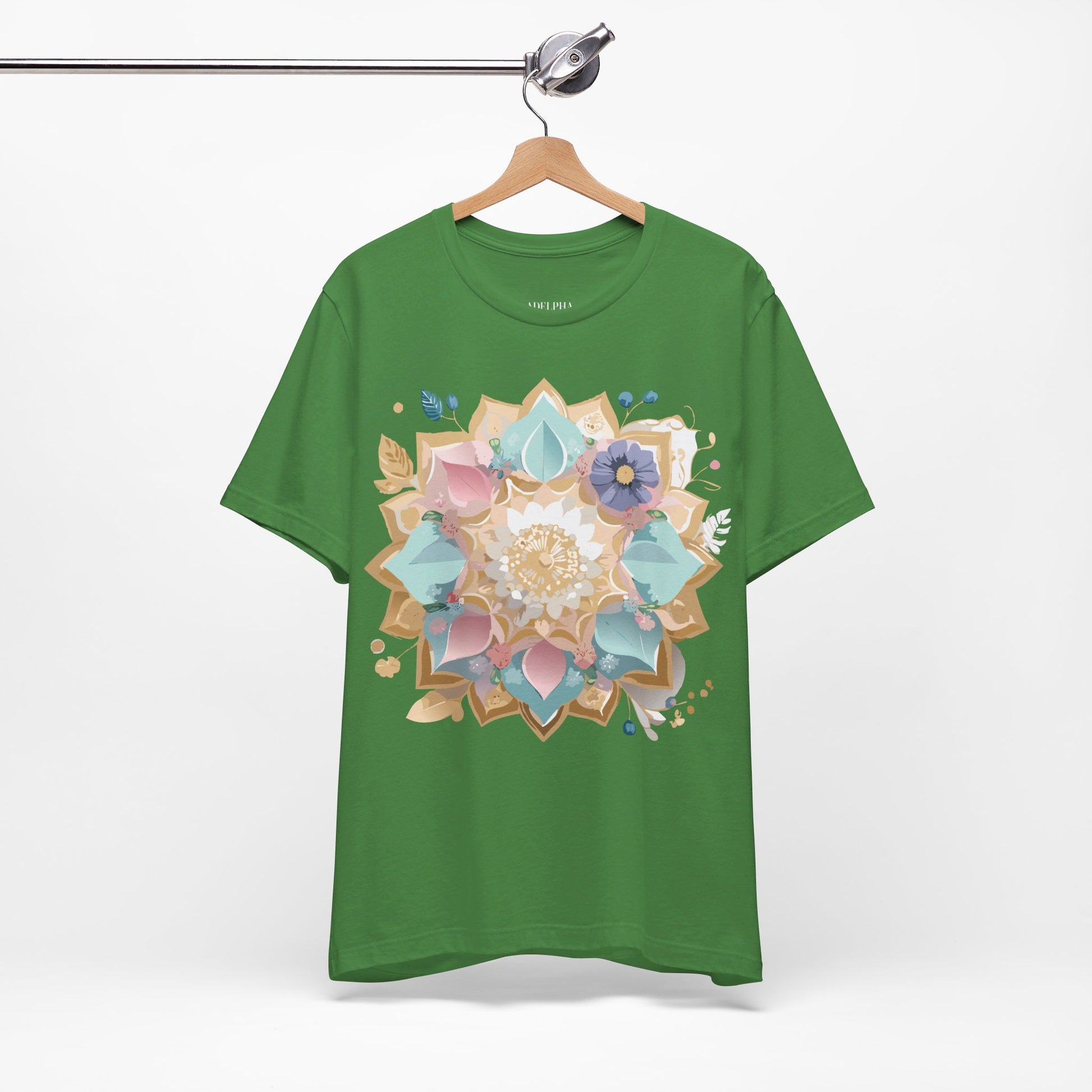 Natural Cotton Tee Shirt - Medallion Collection Printify