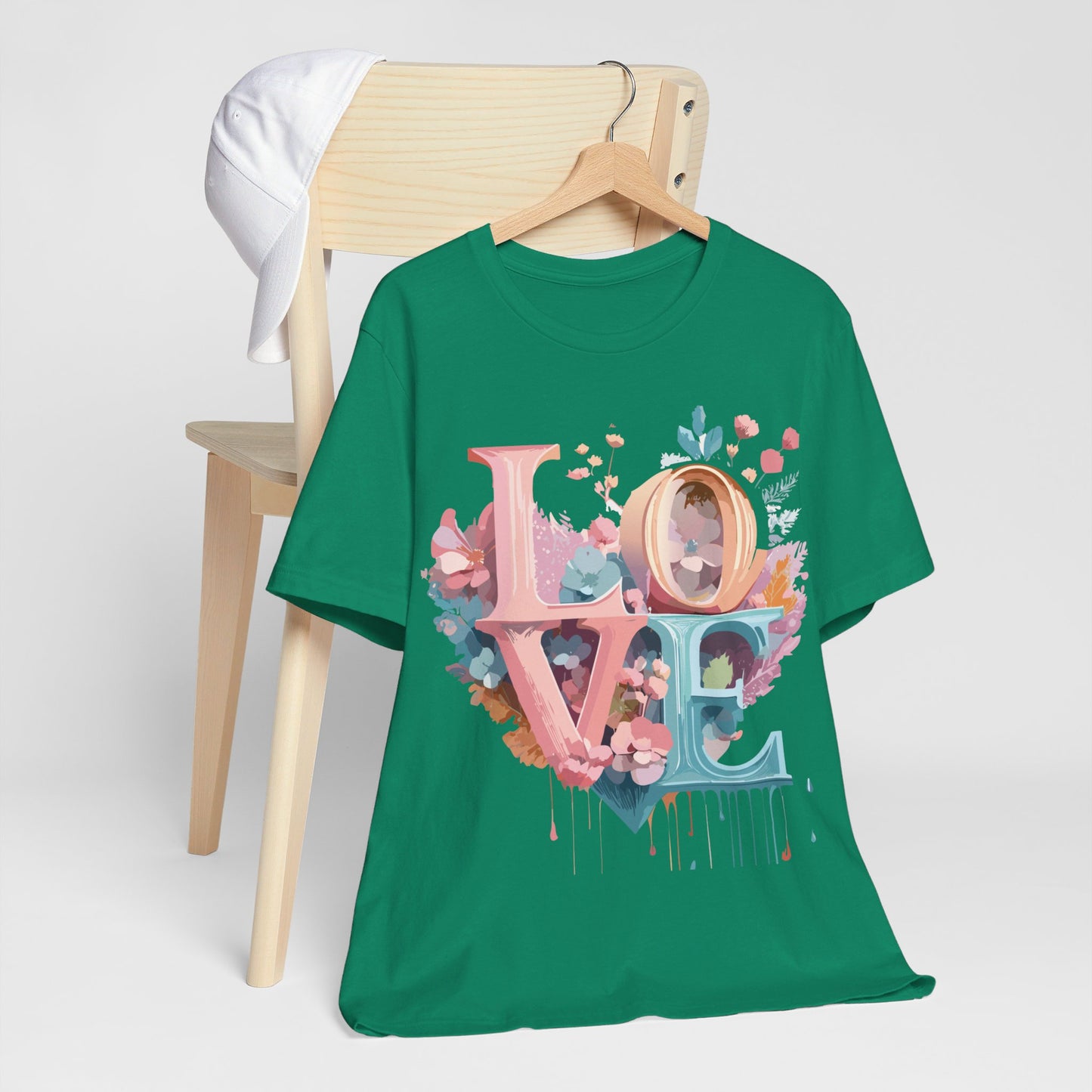 Natural Cotton Tee Shirt - Love Story Collection Printify