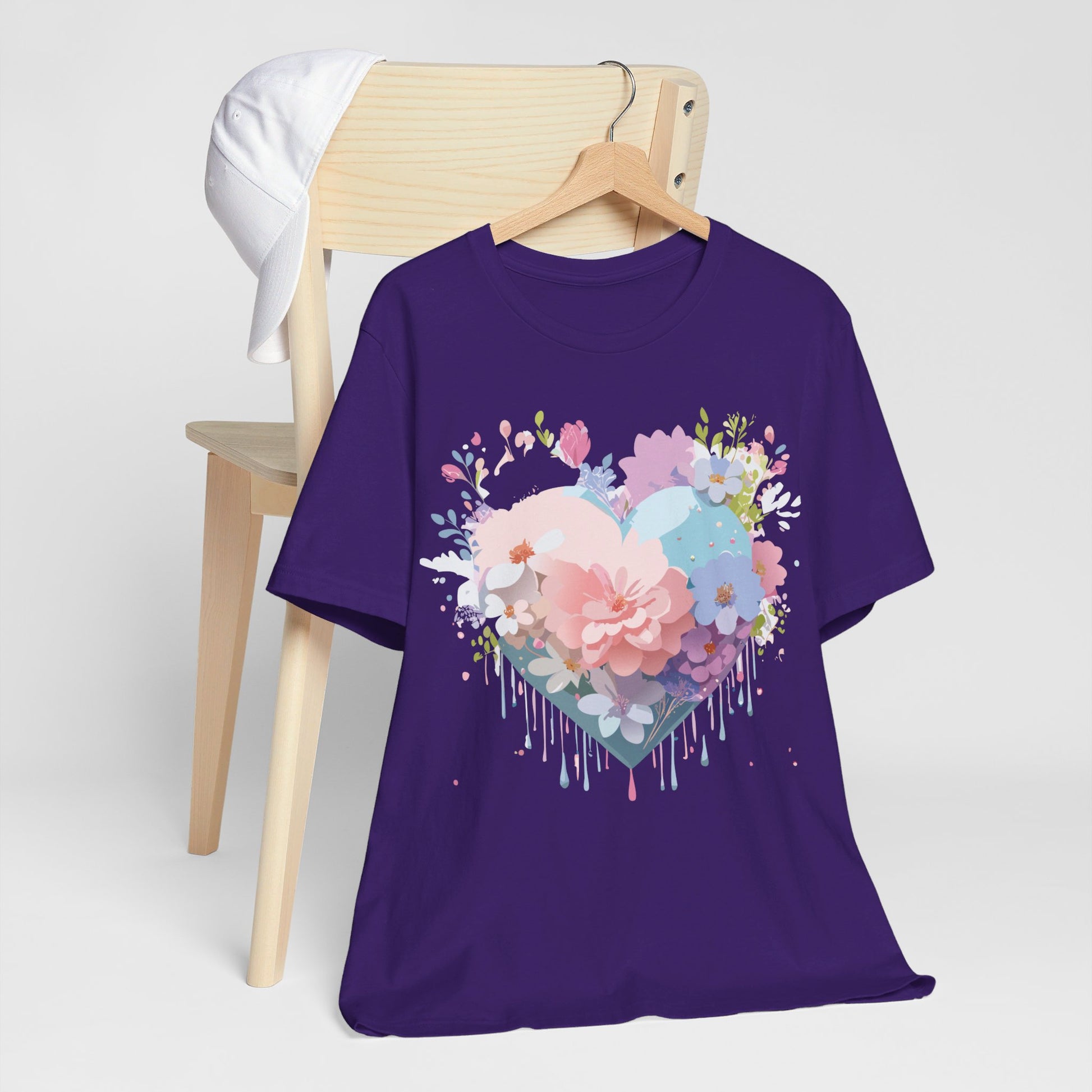 Natural Cotton Tee Shirt - Love Story Collection Printify