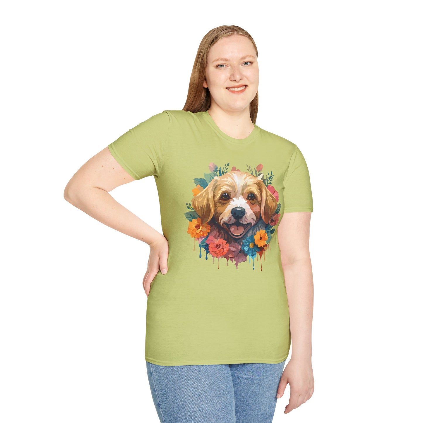 Dog Shirt, Shirt with Dog, Animal Tee, Shirt with Animals