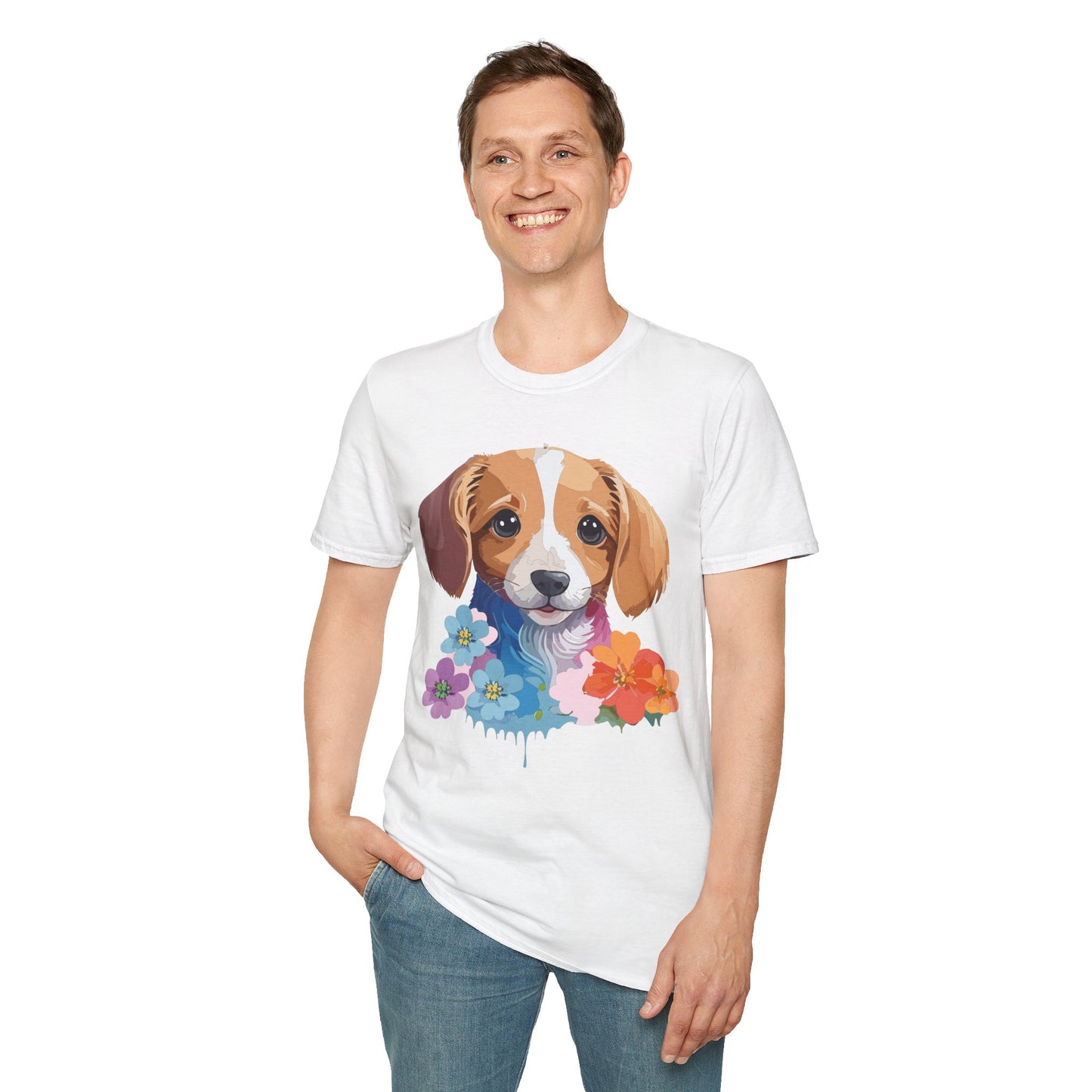Dog Shirt, Shirt with Dog, Animal Tee, Shirt with Animals