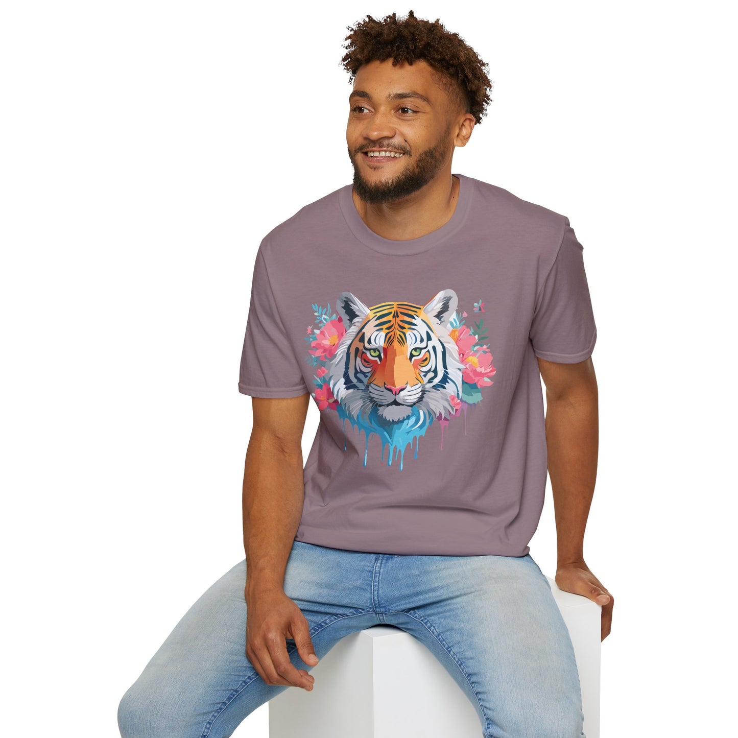 Tiger Shirt, Shirt with Tiger, Animal Tee, Shirt with Animals
