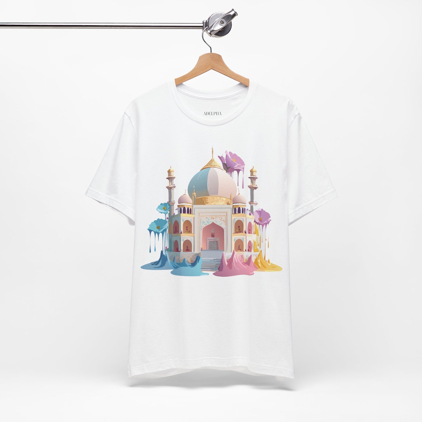 Natural Cotton Tee Shirt - Bukhara, Uzbekistan Printify