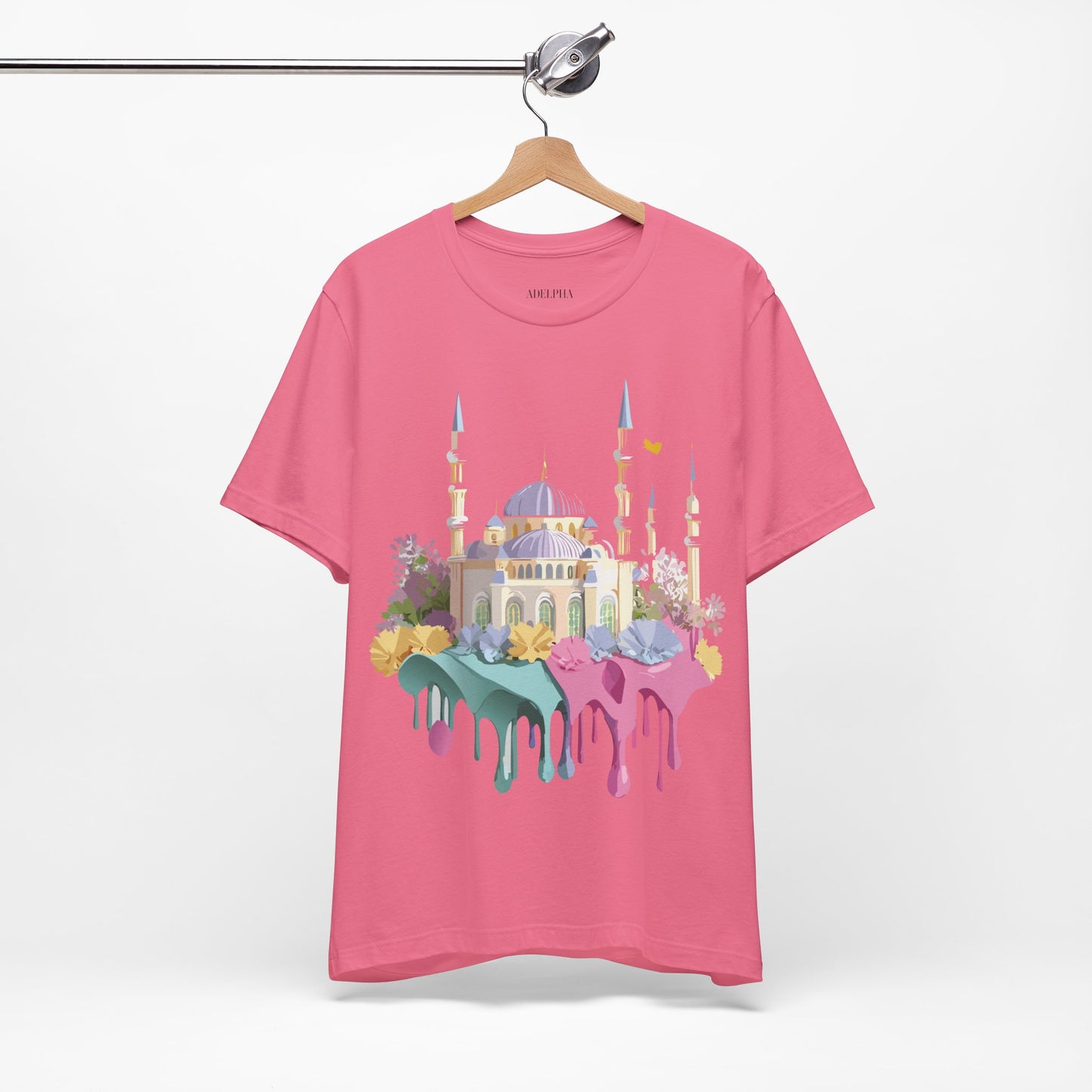 Natural Cotton Tee Shirt - Istanbul, Turkey Printify