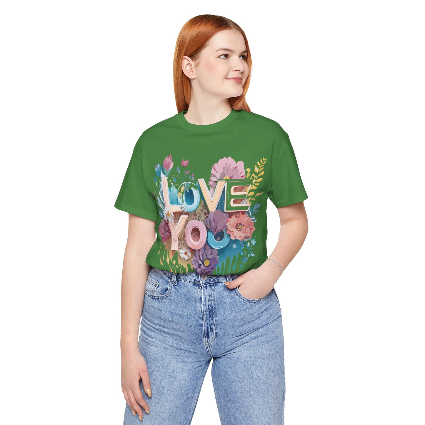 Natural Cotton Tee Shirt - Love Story Collection Printify