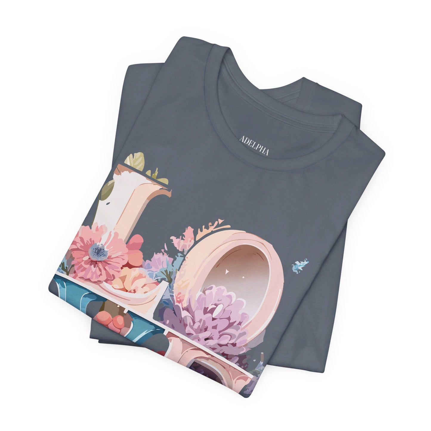 Natural Cotton Tee Shirt - Love Story Collection Printify