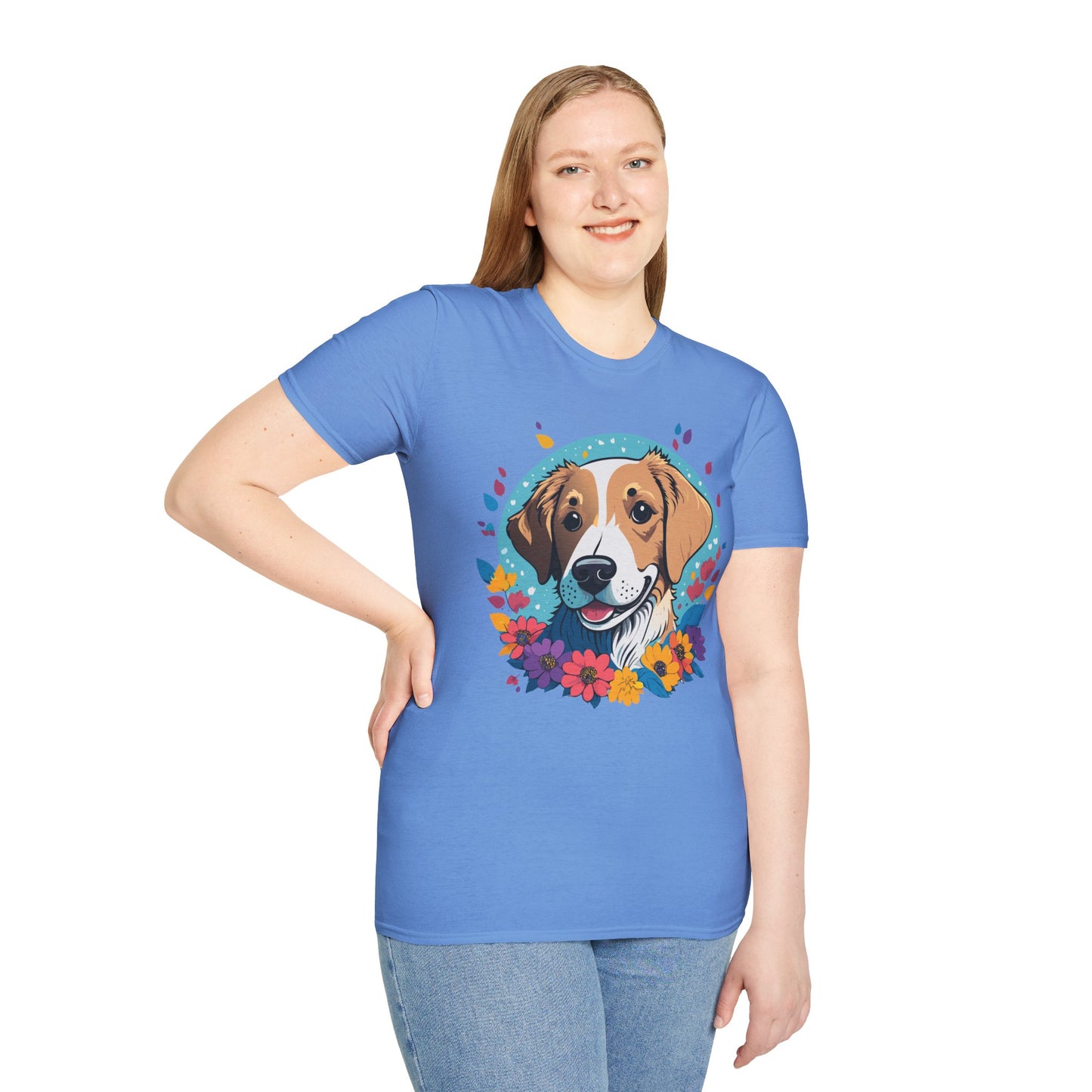 Dog Shirt, Shirt with Dog, Animal Tee, Shirt with Animals