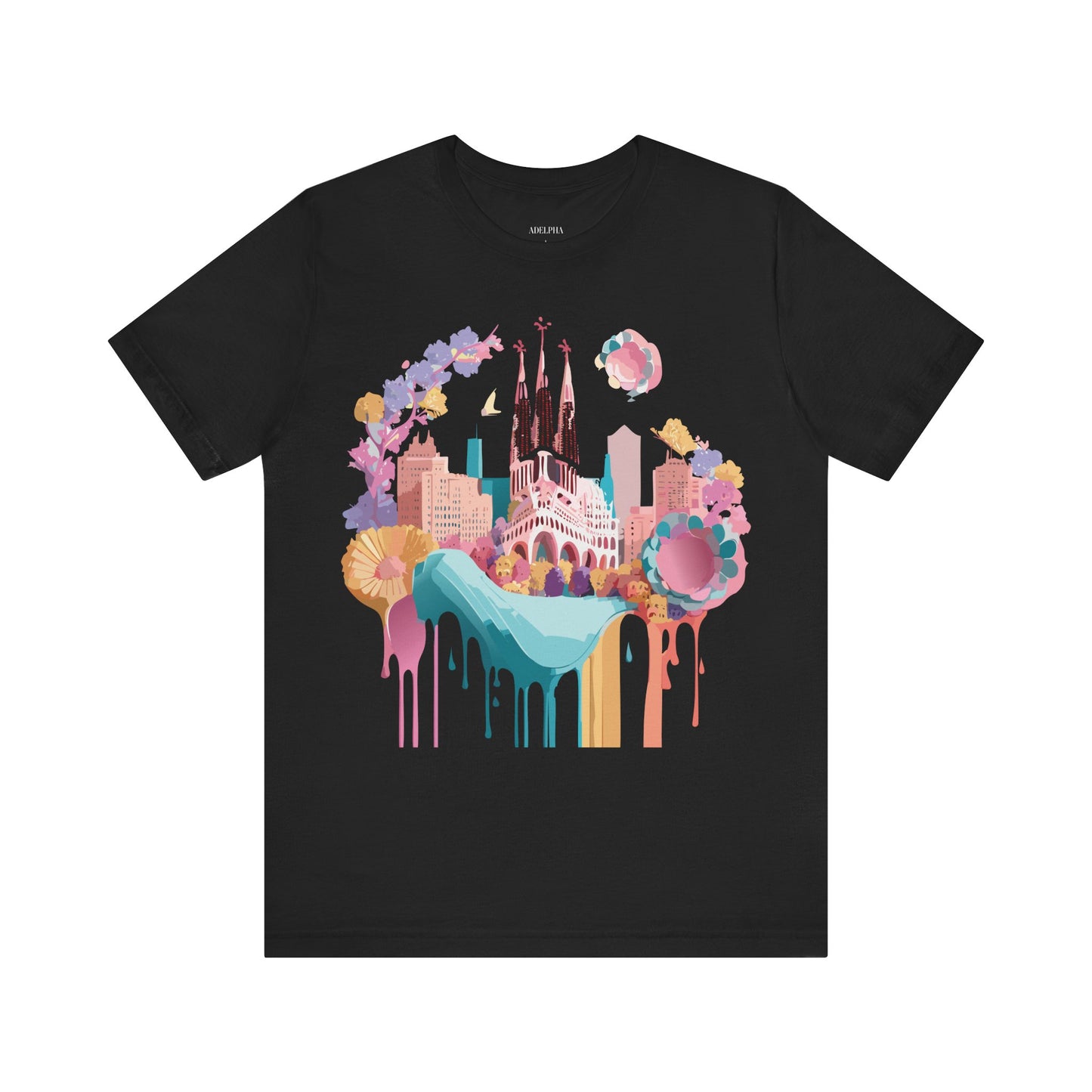 Tourist Shirt, Shirt with Barcelona - ADELPHA