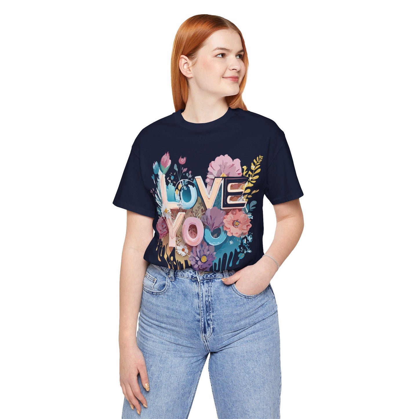 Natural Cotton Tee Shirt - Love Story Collection Printify