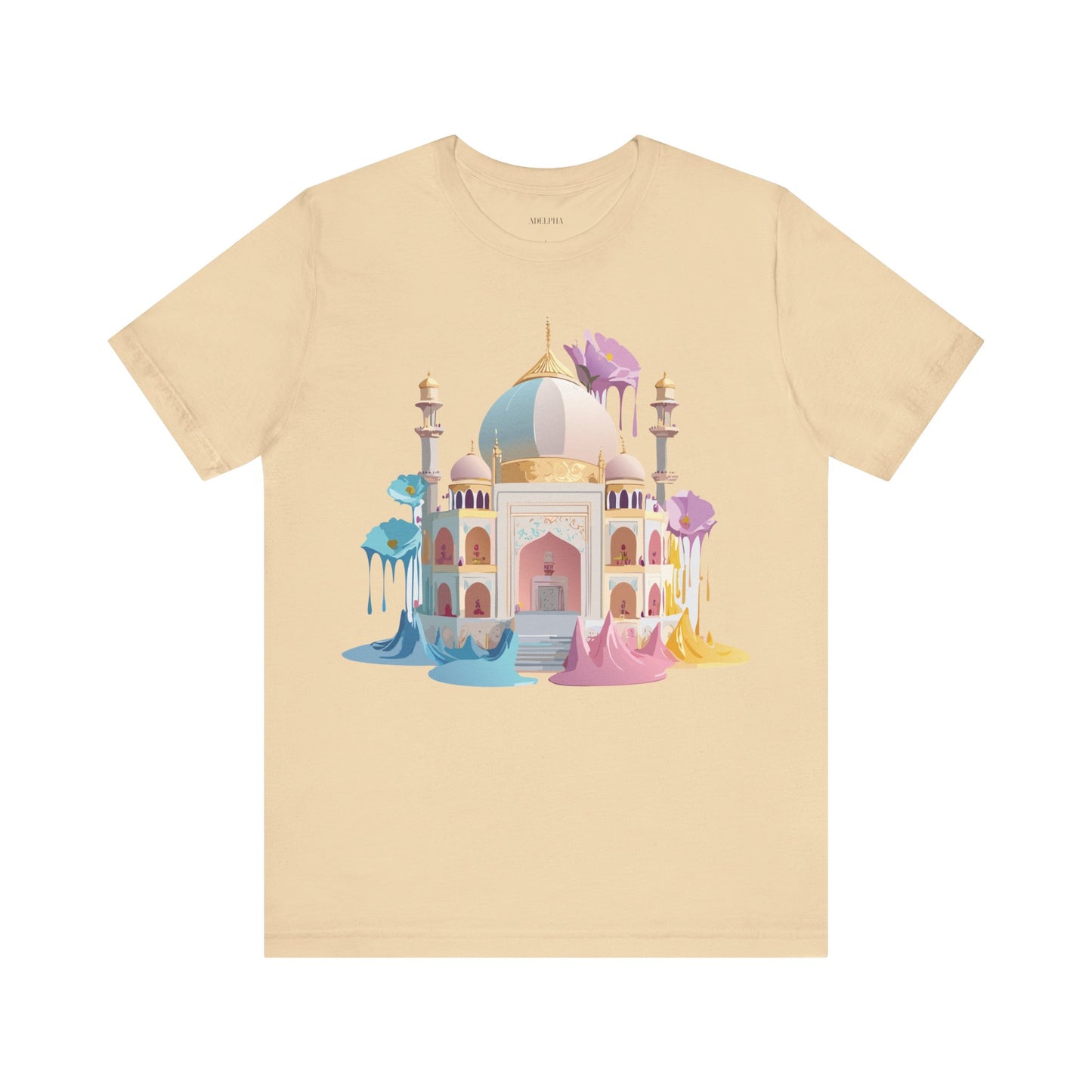 Natural Cotton Tee Shirt - Bukhara, Uzbekistan Printify
