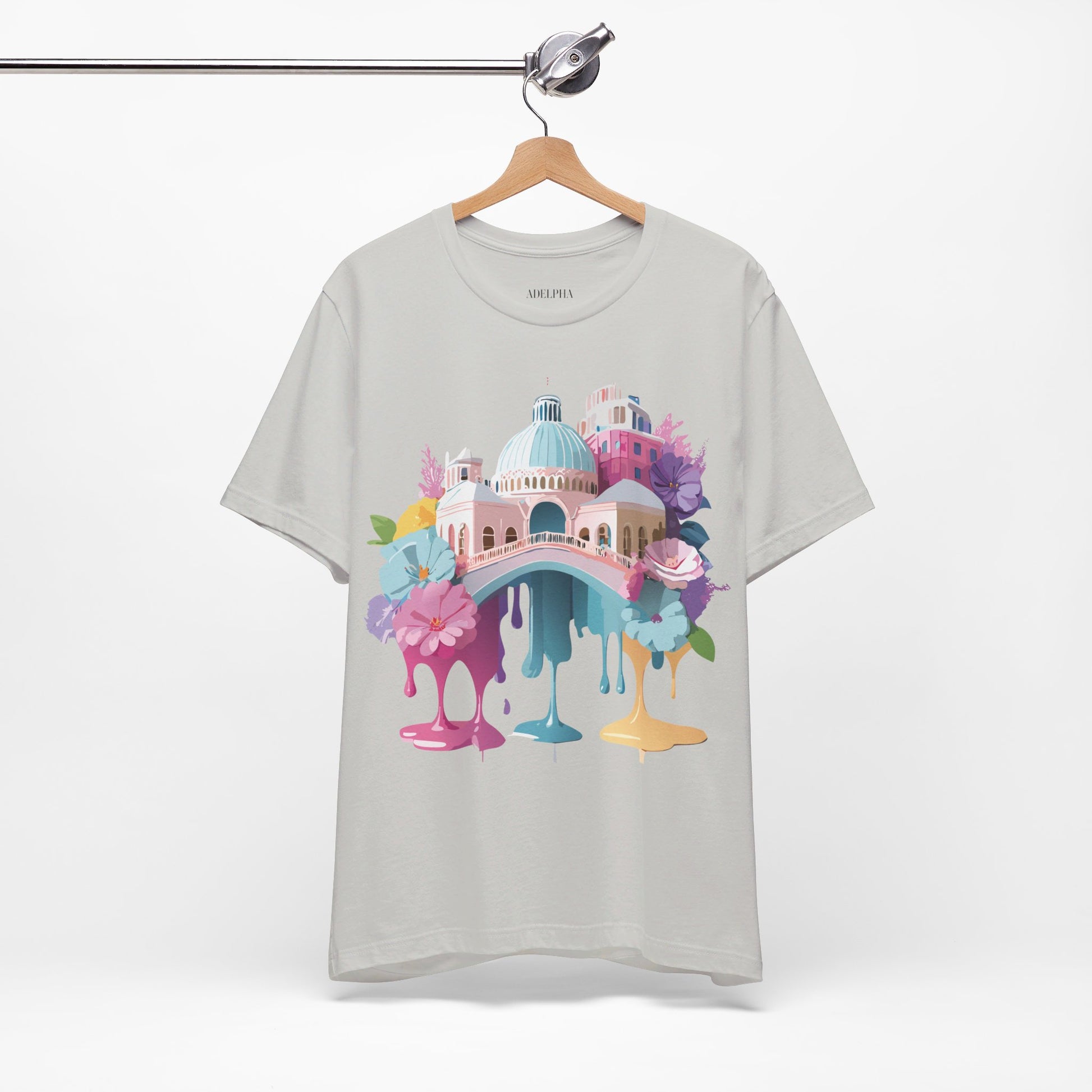 Natural Cotton Tee Shirt - Beautiful Places Collection - Venice Printify