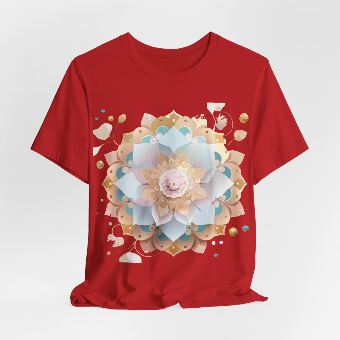 Natural Cotton Tee Shirt - Medallion Collection Printify
