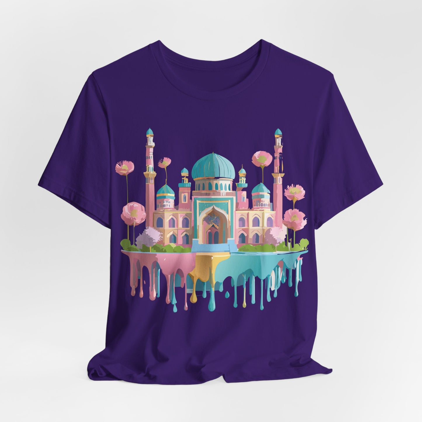Natural Cotton Tee Shirt - Tashkent, Uzbekistan Printify