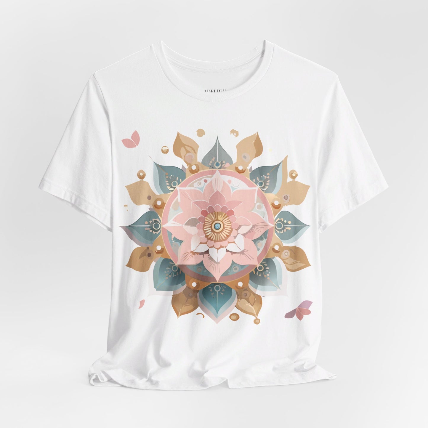 Natural Cotton Tee Shirt - Medallion Collection Printify