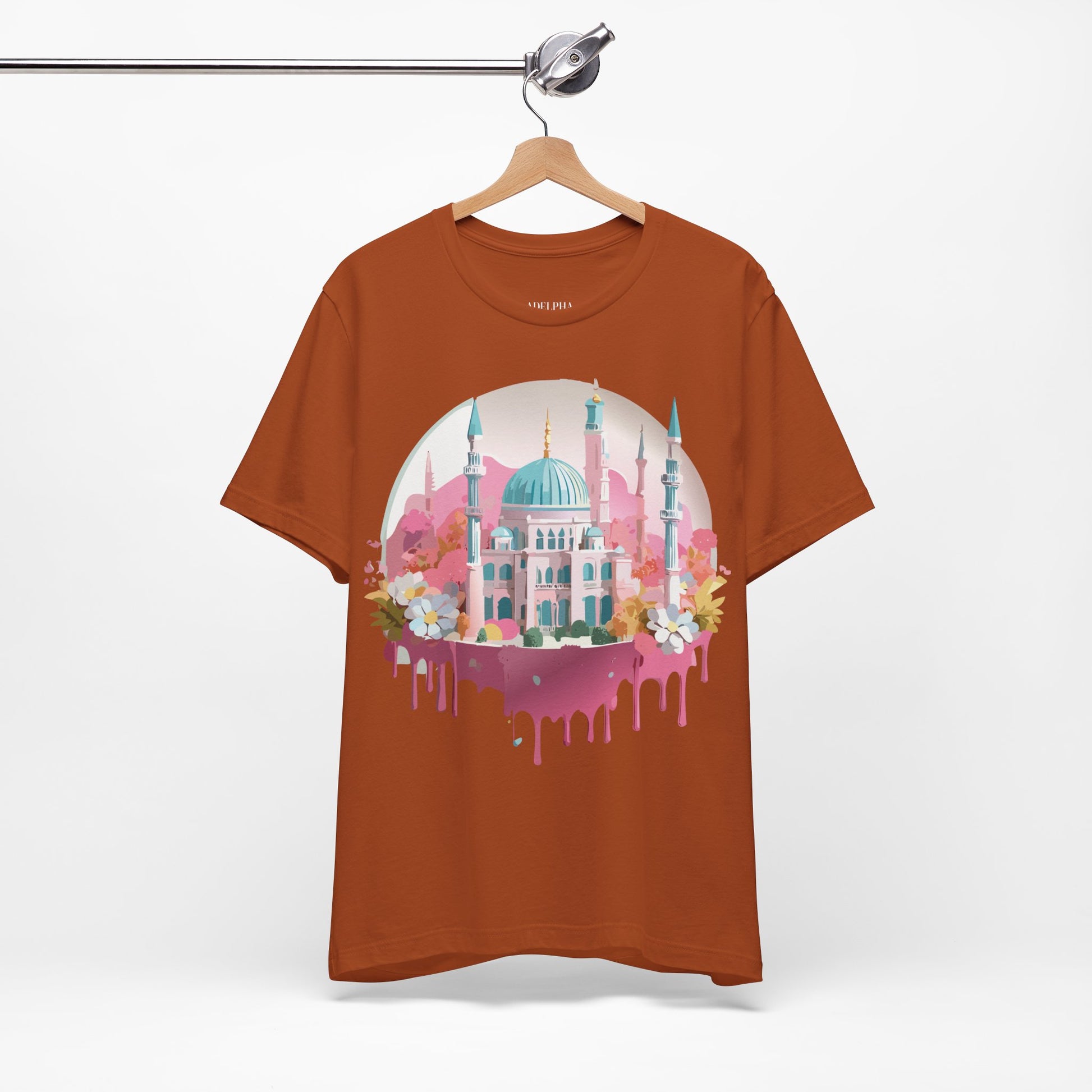 Natural Cotton Tee Shirt - Istanbul, Turkey Printify