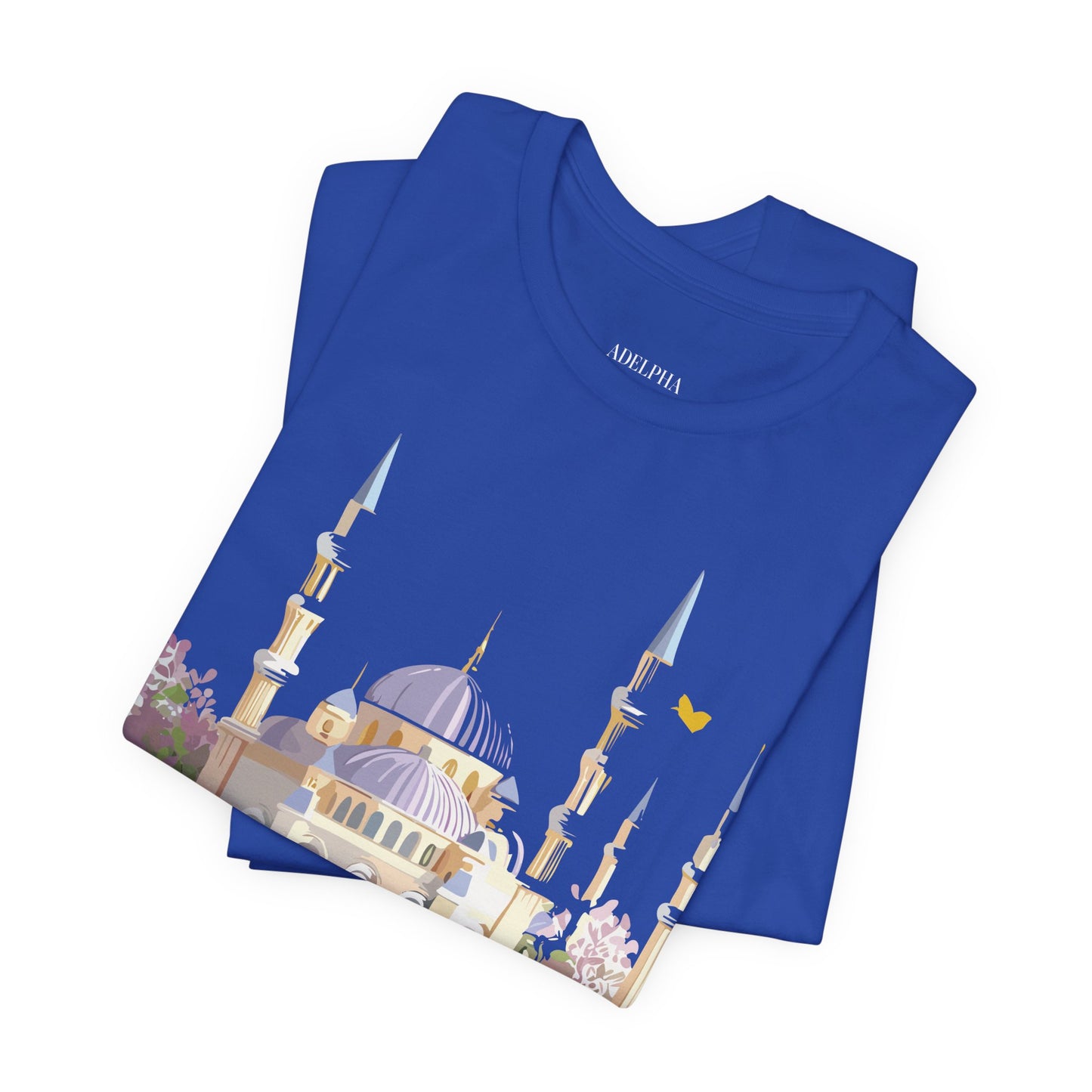 Natural Cotton Tee Shirt - Istanbul, Turkey Printify