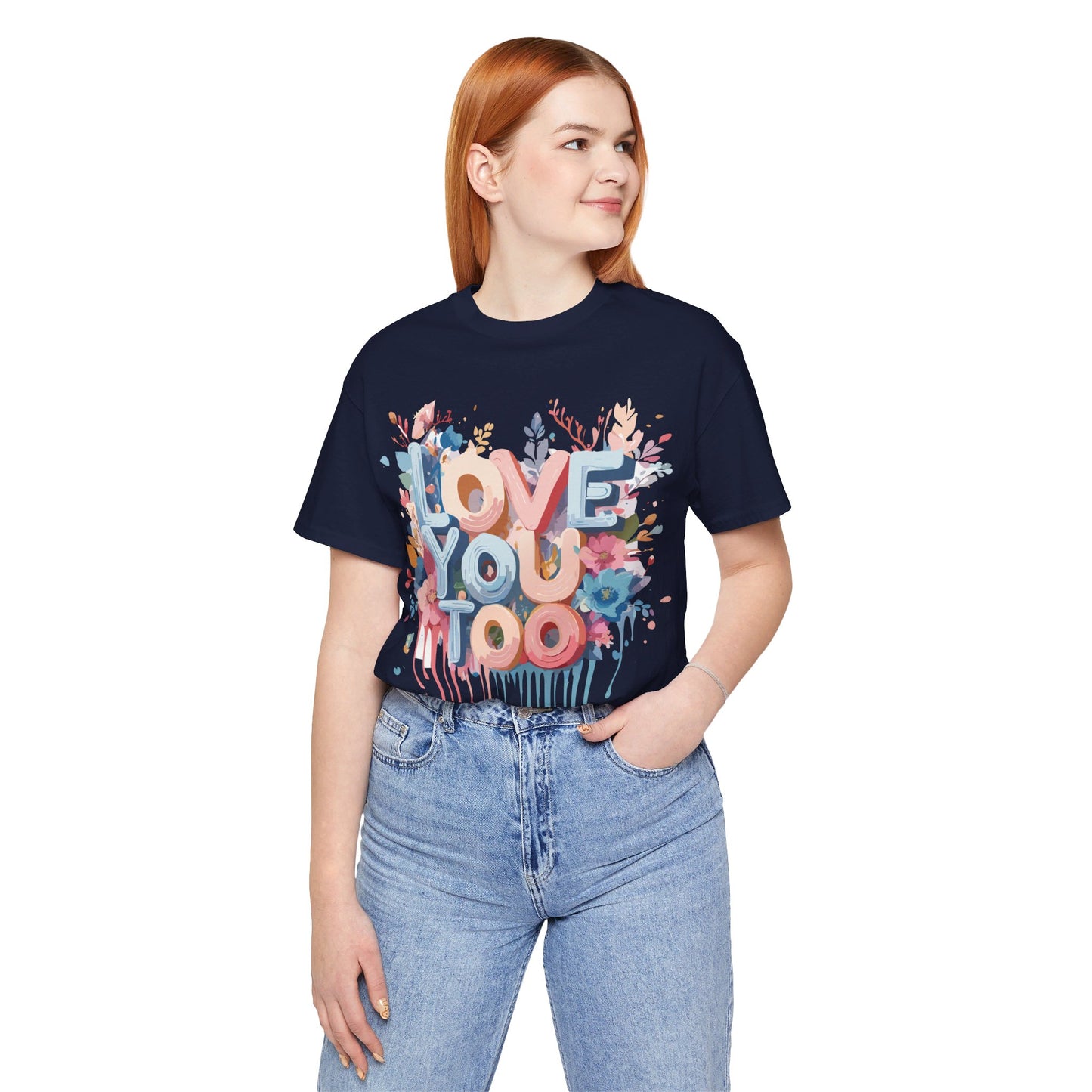 Natural Cotton Tee Shirt - Love Story Collection Printify