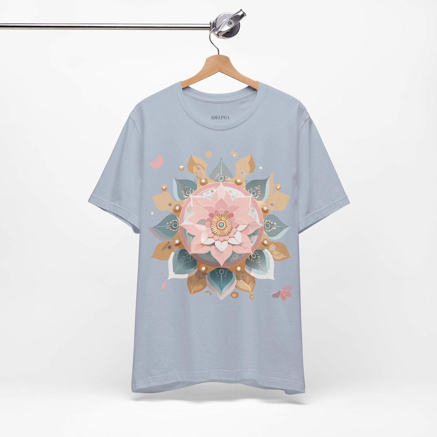 Natural Cotton Tee Shirt - Medallion Collection Printify