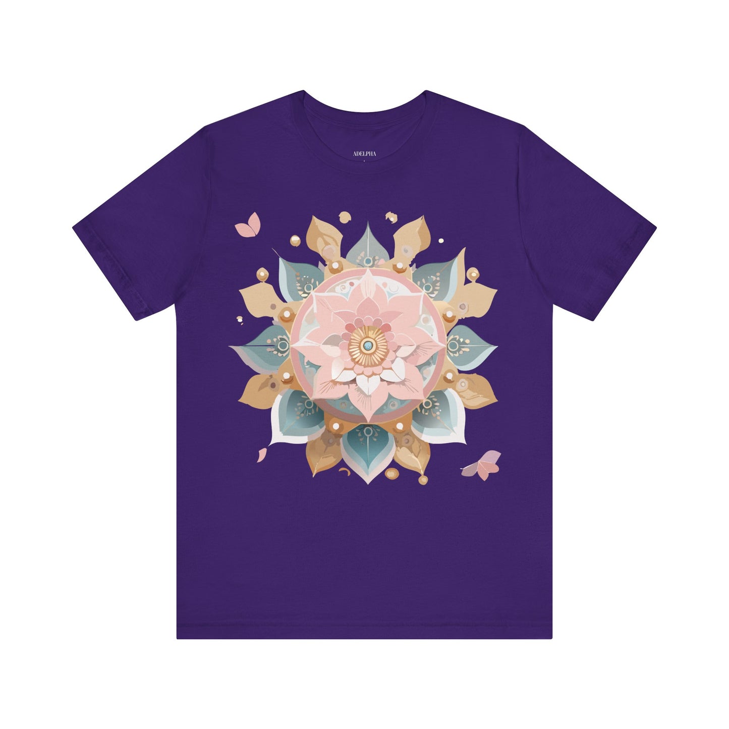 Natural Cotton Tee Shirt - Medallion Collection Printify