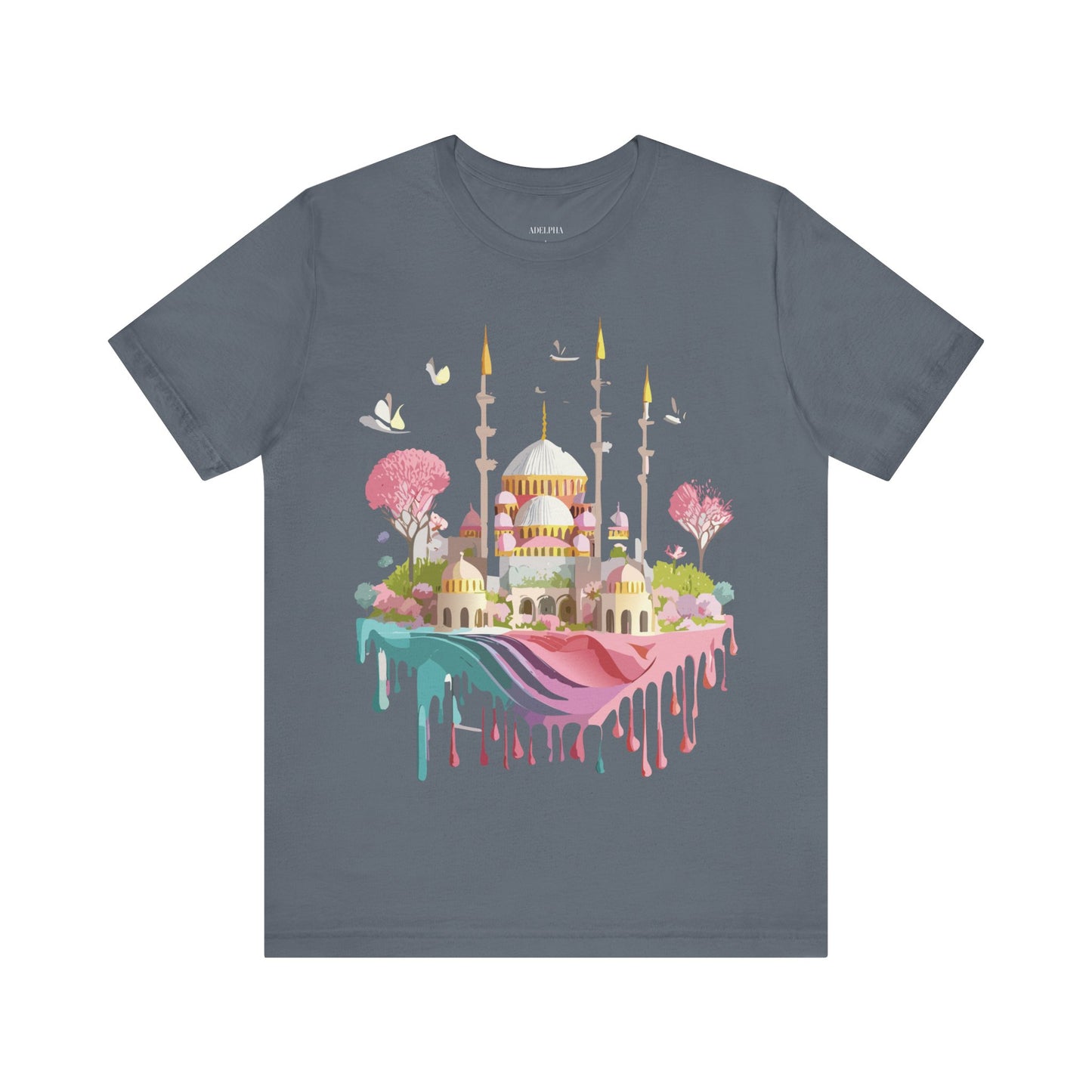 Natural Cotton Tee Shirt - Istanbul, Turkey Printify