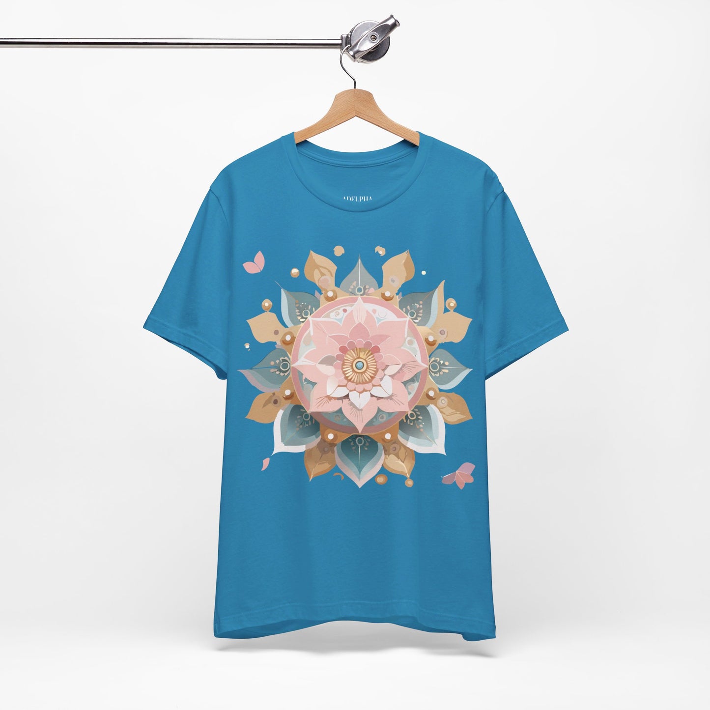 Natural Cotton Tee Shirt - Medallion Collection Printify