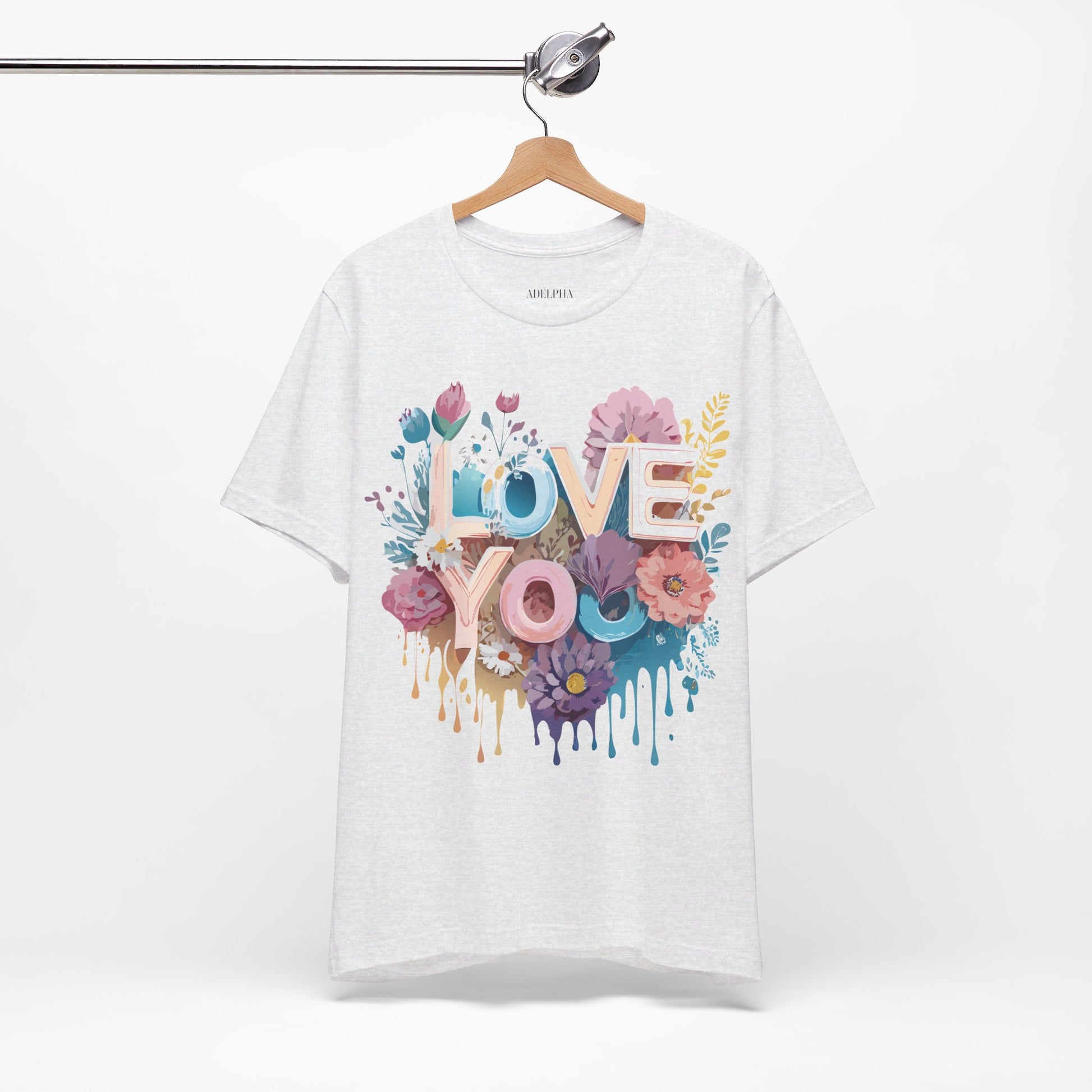 Natural Cotton Tee Shirt - Love story Collection Printify