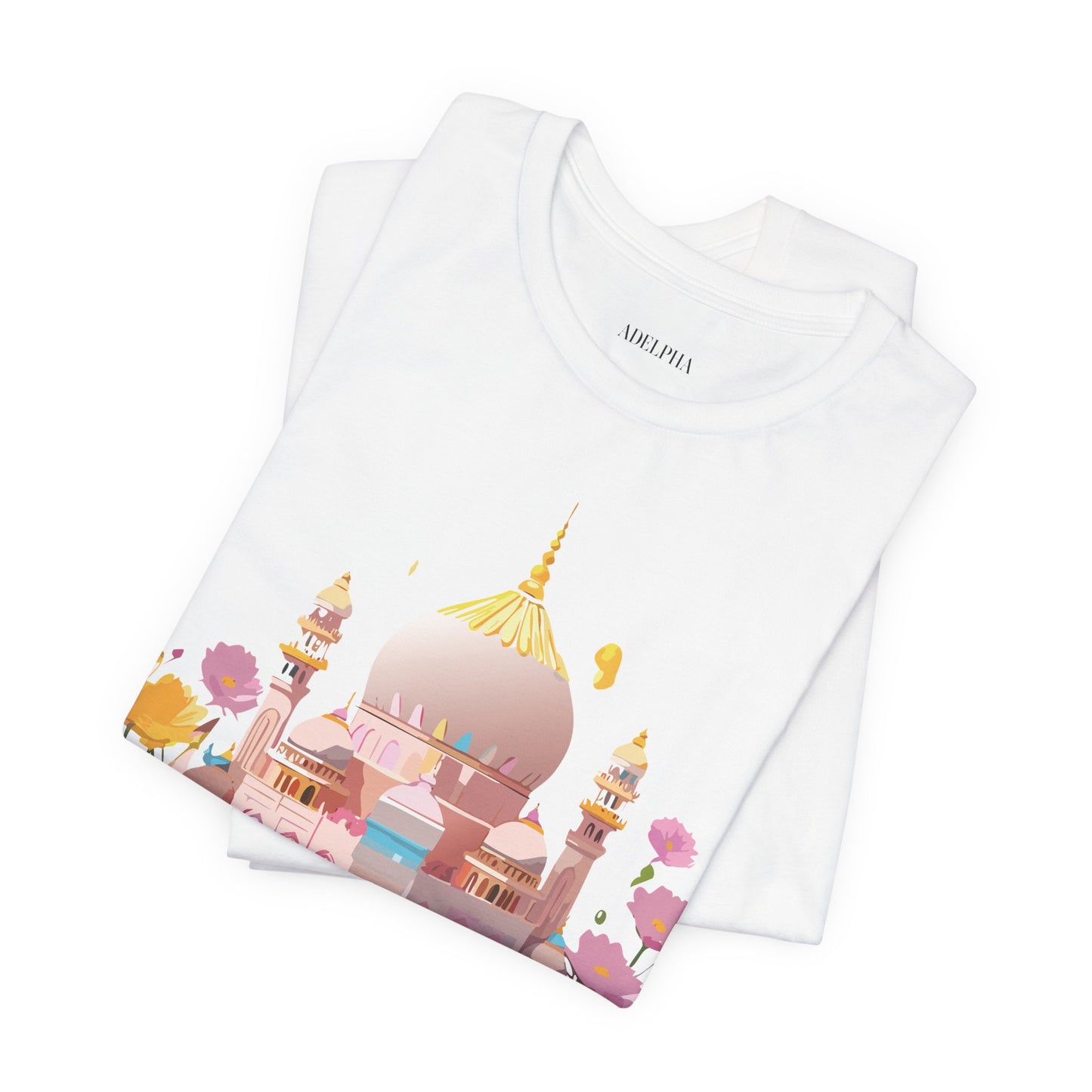Natural Cotton Tee Shirt - Bukhara, Uzbekistan Printify