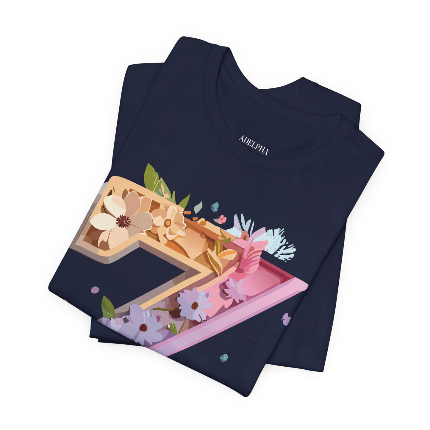 Natural Cotton Tee Shirt - Letters Collection - Z Printify
