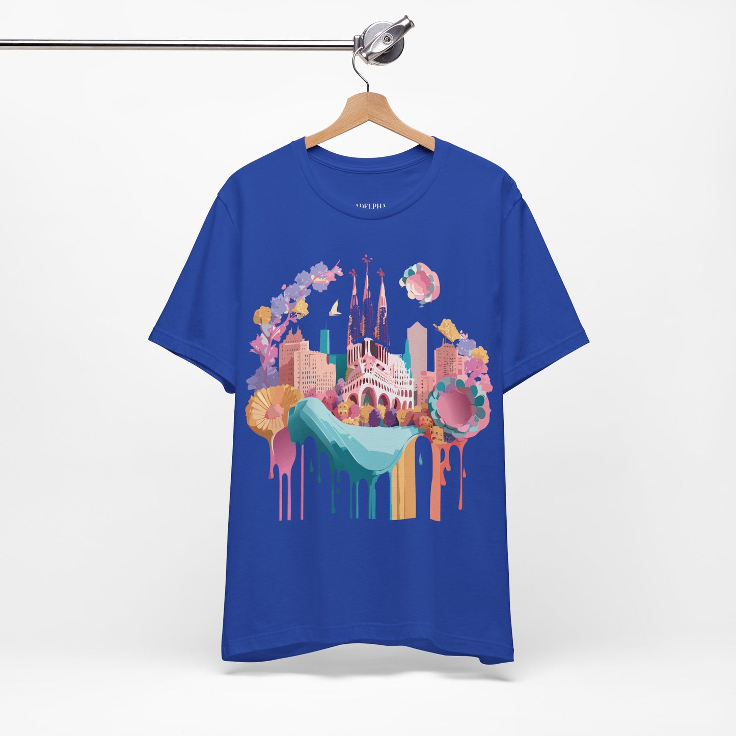 Tourist Shirt, Shirt with Barcelona - ADELPHA