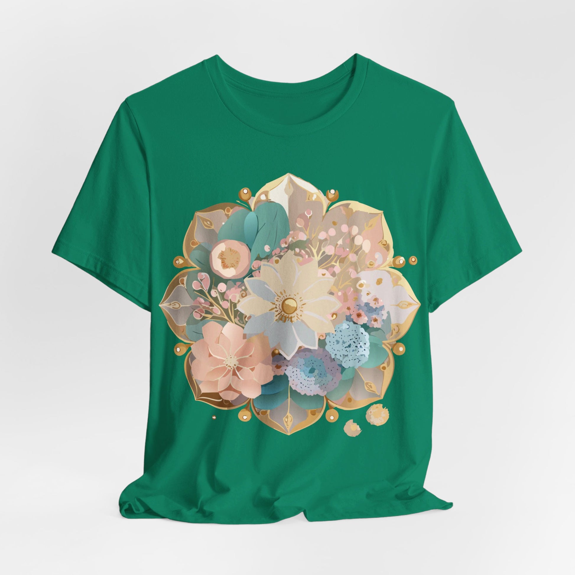 Natural Cotton Tee Shirt - Medallion Collection Printify