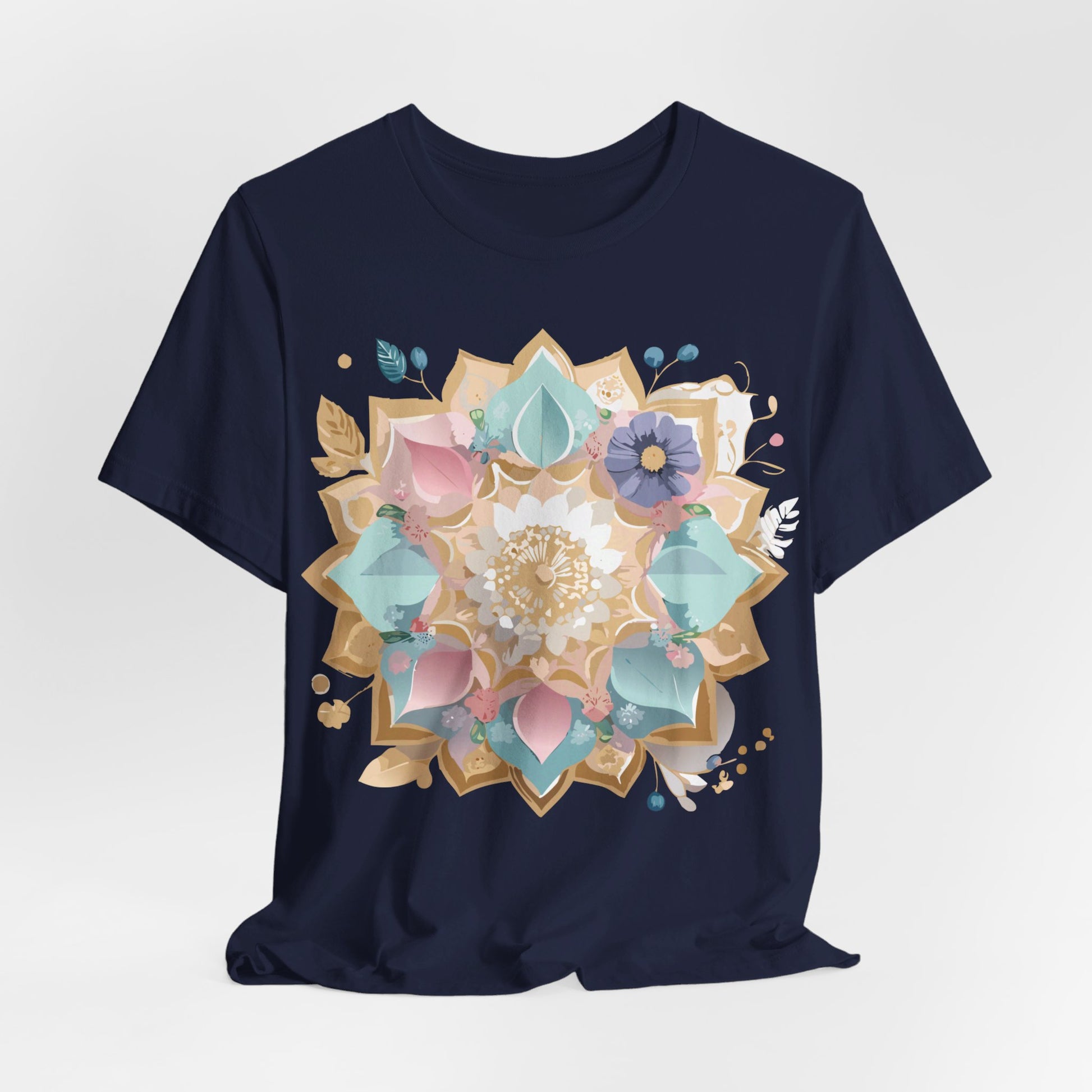 Natural Cotton Tee Shirt - Medallion Collection Printify