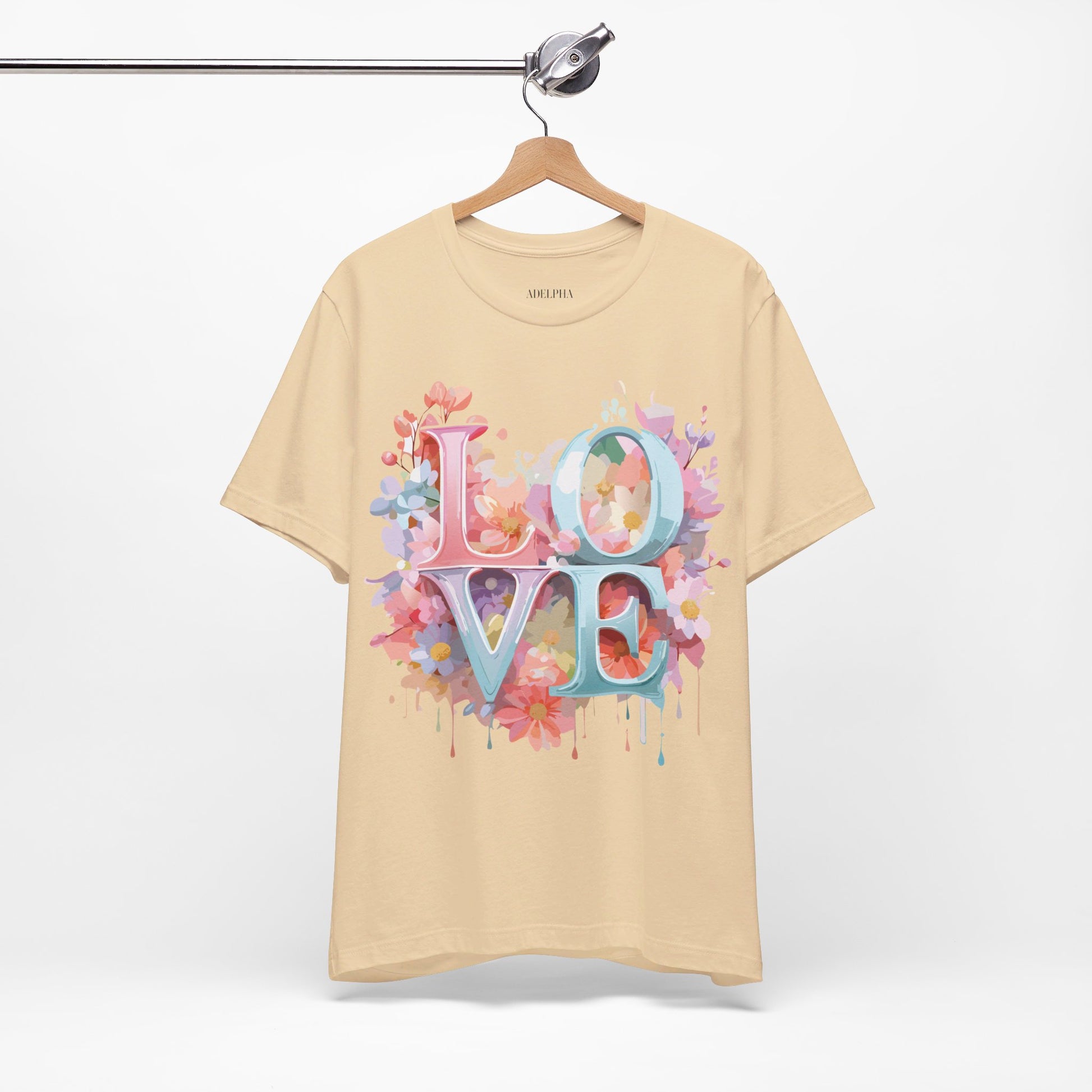 Natural Cotton Tee Shirt - Love story Collection Printify