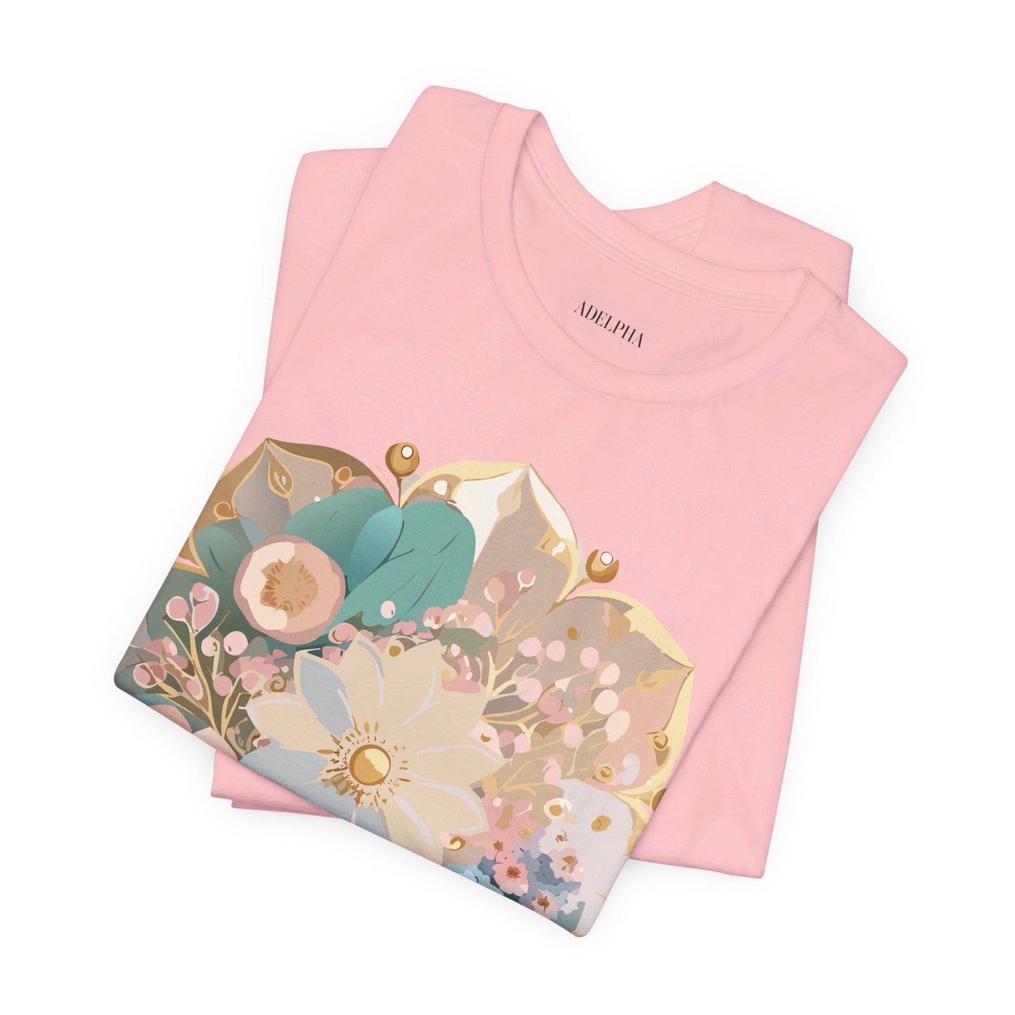 Natural Cotton Tee Shirt - Medallion Collection Printify