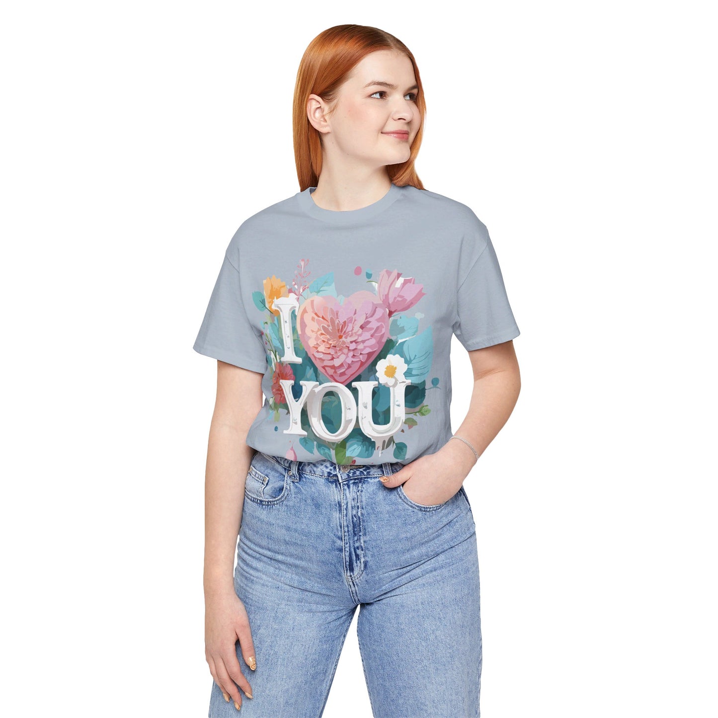 Natural Cotton Tee Shirt - Love story Collection Printify