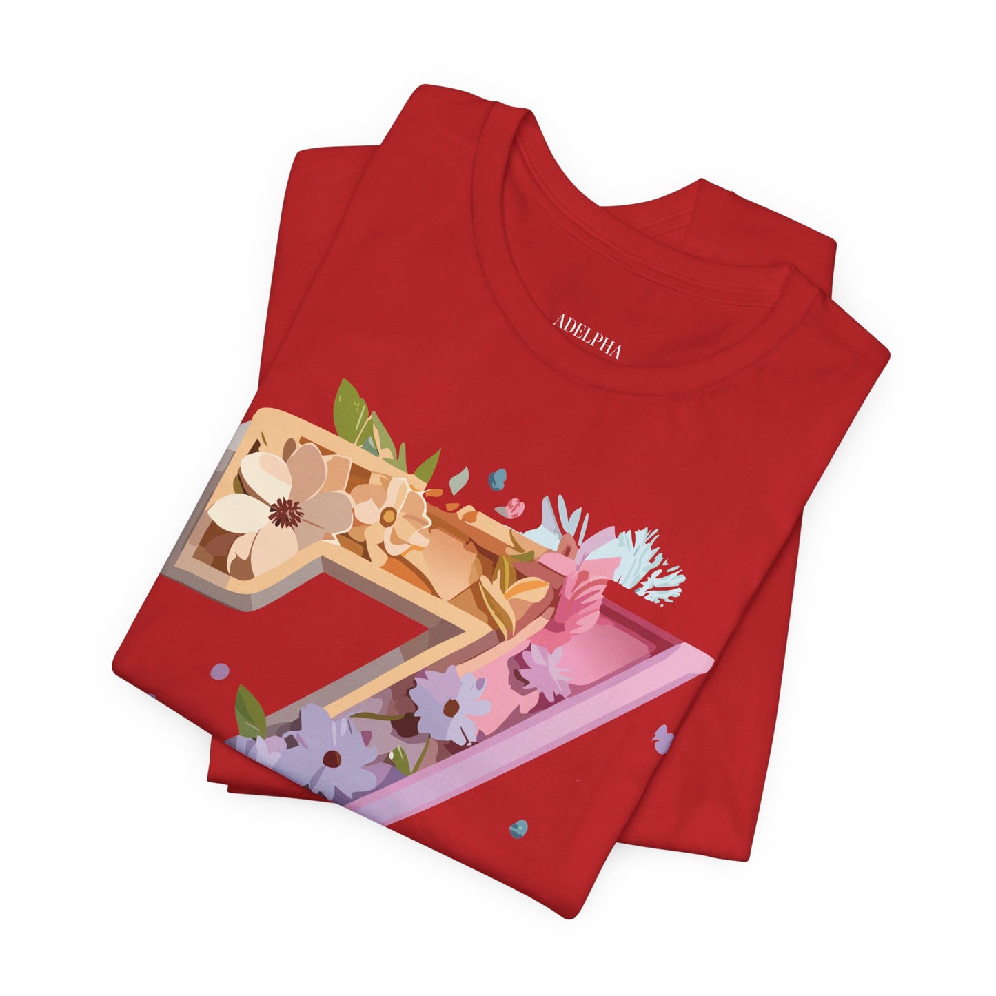 Natural Cotton Tee Shirt - Letters Collection - Z Printify
