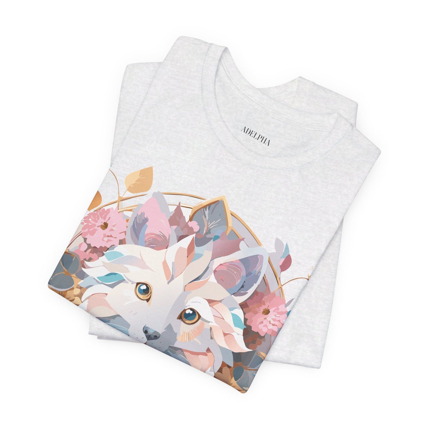Natural Cotton Tee Shirt - Medallion Collection Printify