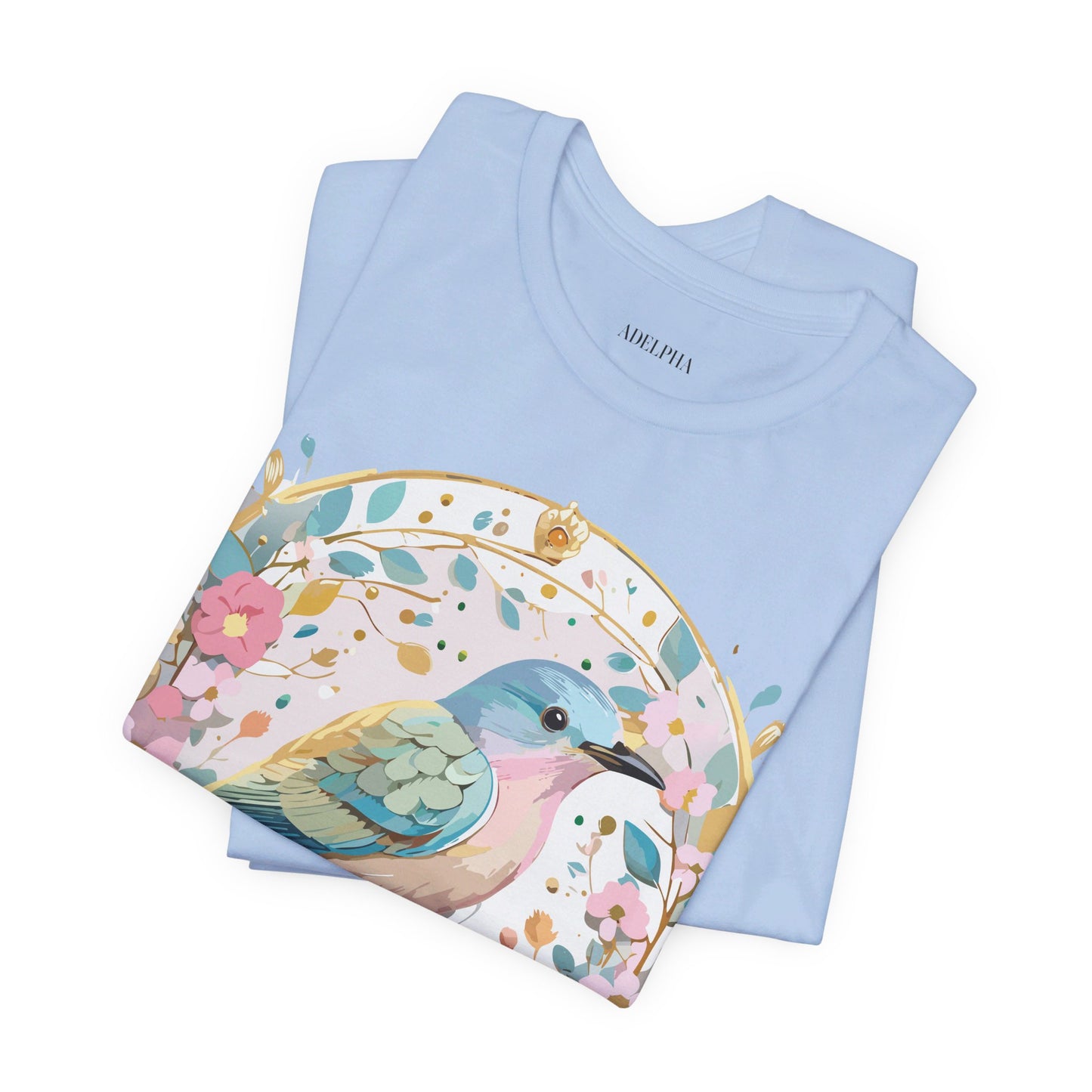 Natural Cotton Tee Shirt - Medallion Collection Printify