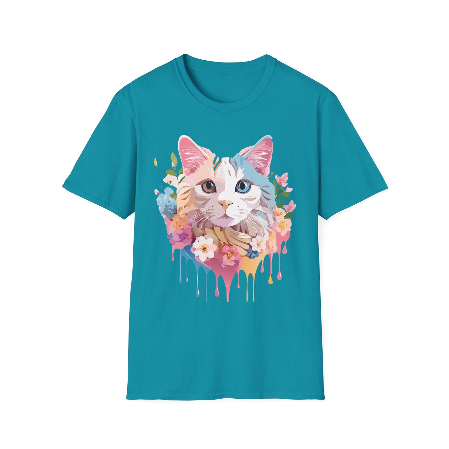 Cat Shirt, Shirt with Cat, Cats Tee, Kitten Tee