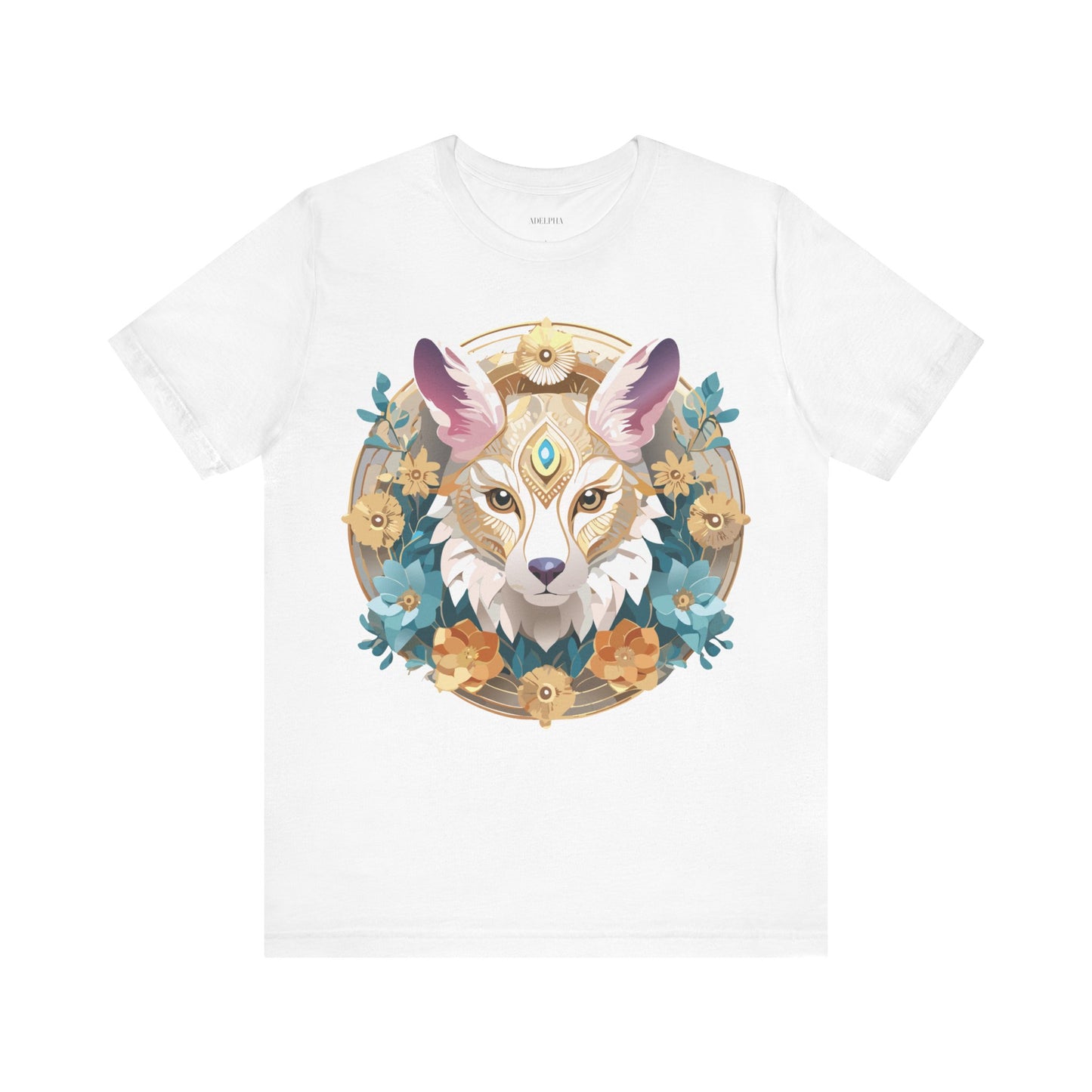 Natural Cotton Tee Shirt - Medallion Collection Printify