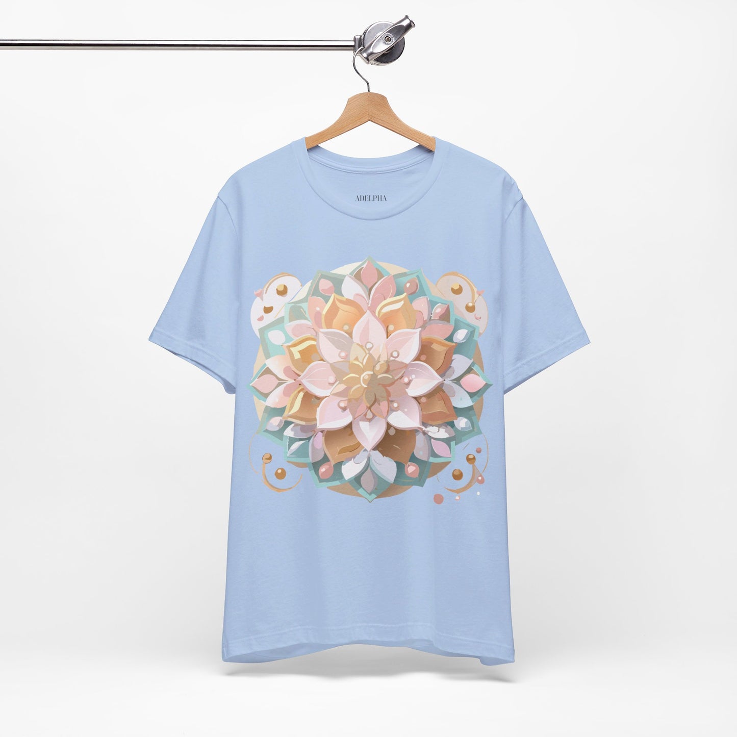 Natural Cotton Tee Shirt - Medallion Collection Printify