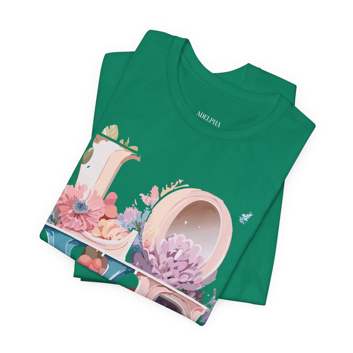 Natural Cotton Tee Shirt - Love Story Collection Printify
