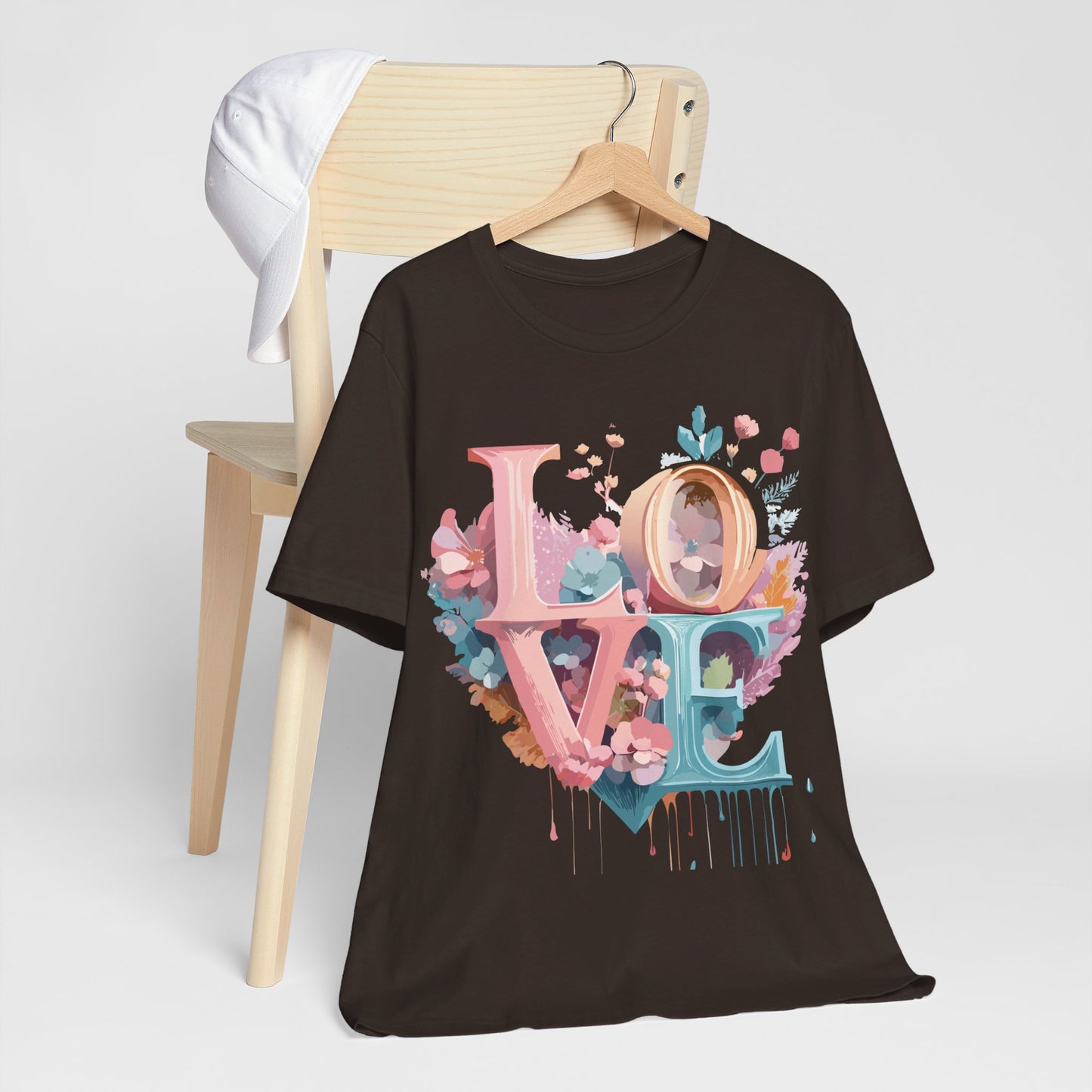 Natural Cotton Tee Shirt - Love Story Collection Printify